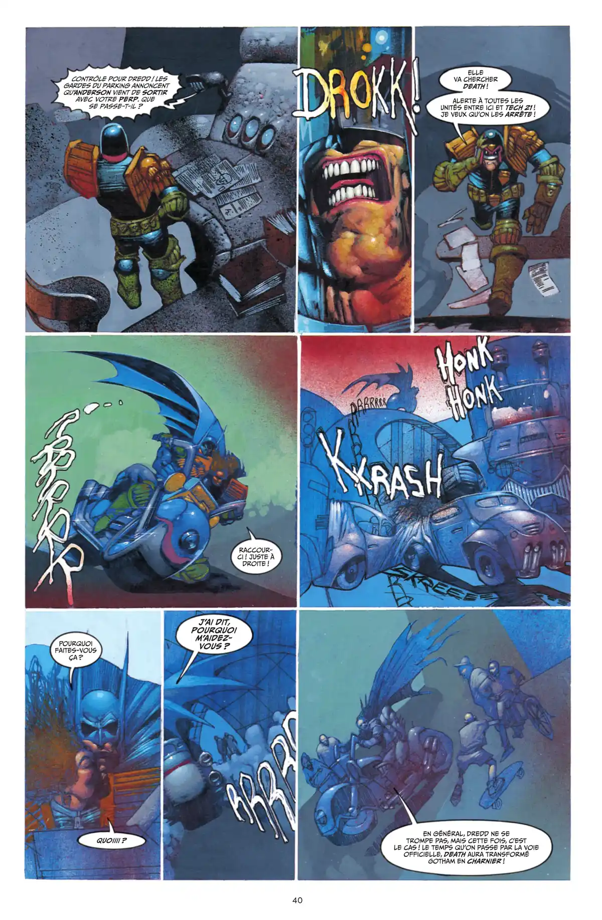 Batman : Judge Dredd Volume 1 page 37