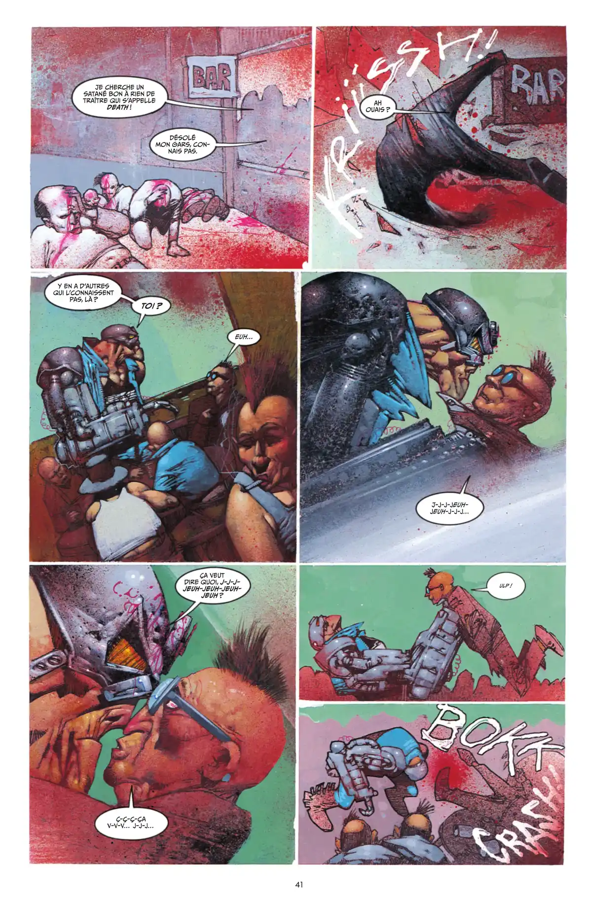 Batman : Judge Dredd Volume 1 page 38