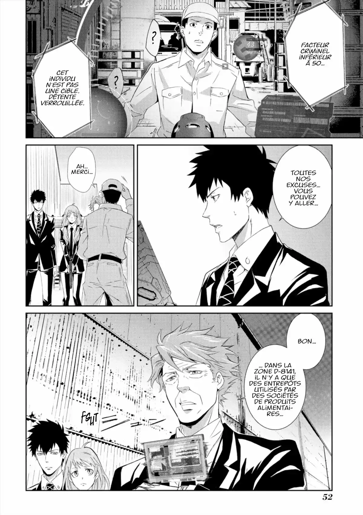 Psycho-Pass – Inspecteur Shinya Kôgami Volume 1 page 54