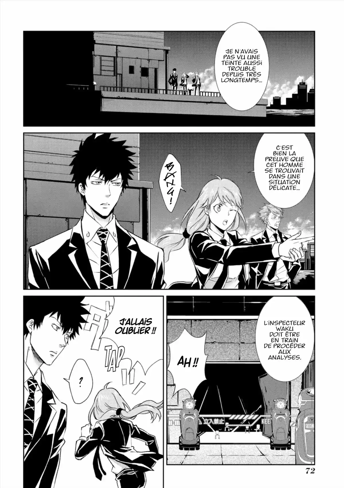 Psycho-Pass – Inspecteur Shinya Kôgami Volume 1 page 74