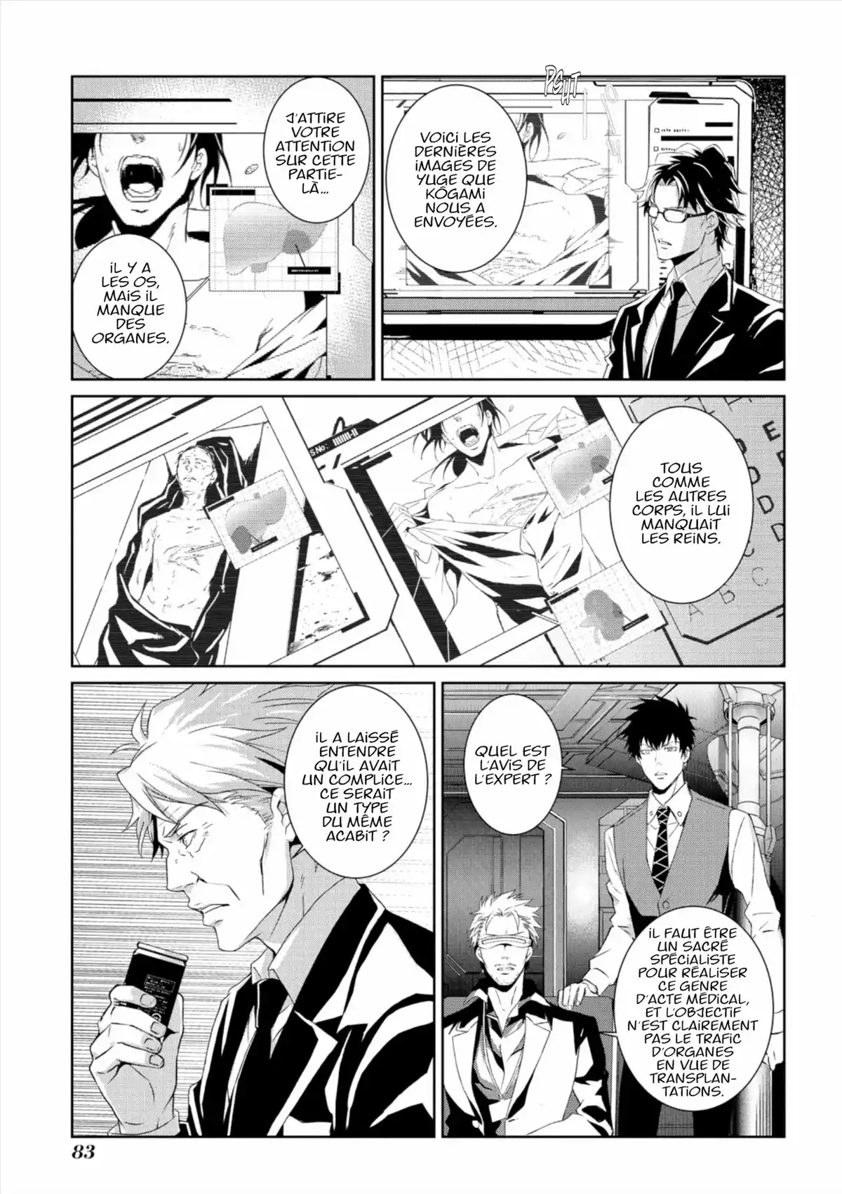 Psycho-Pass – Inspecteur Shinya Kôgami Volume 1 page 85