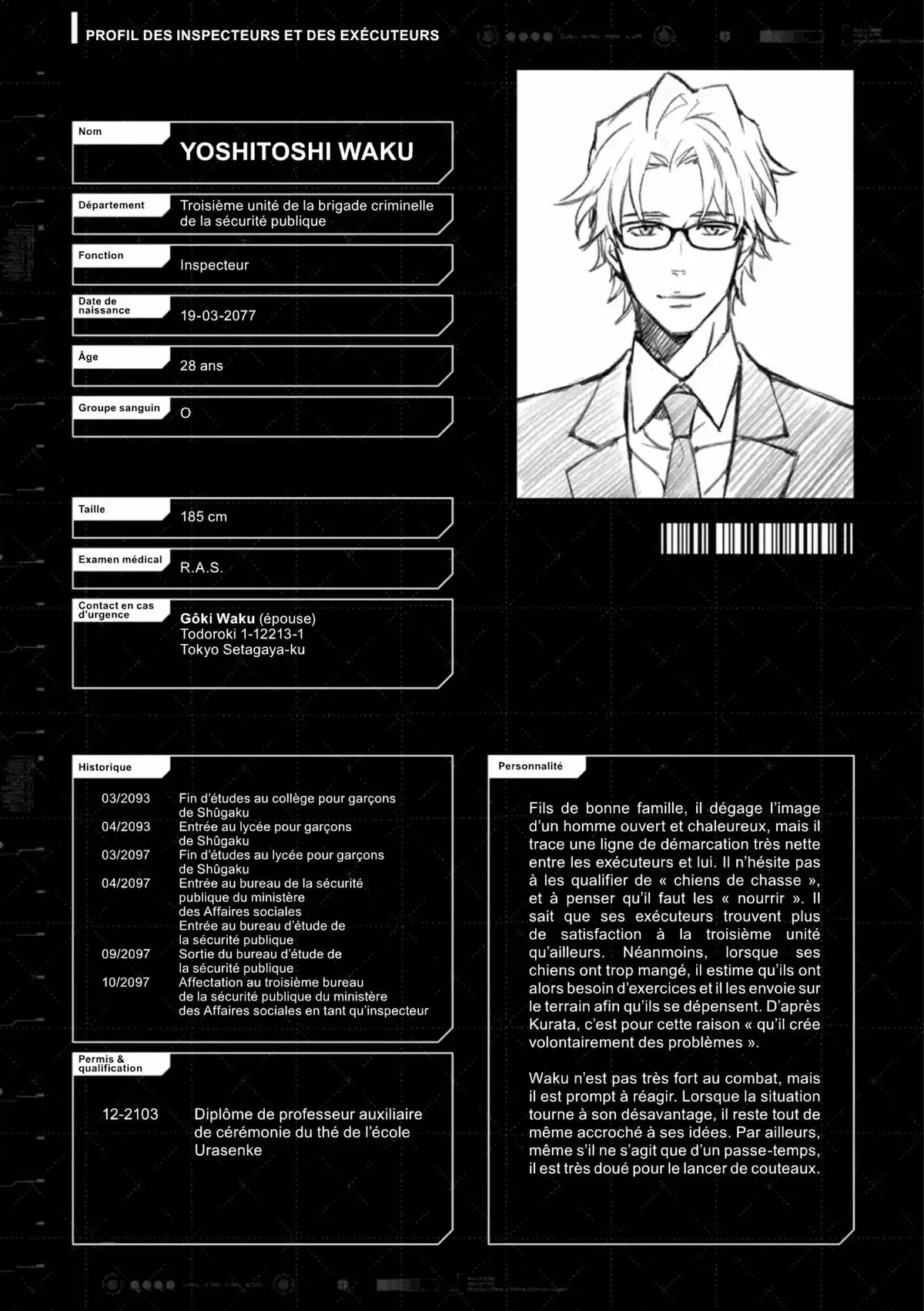 Psycho-Pass – Inspecteur Shinya Kôgami Volume 2 page 175