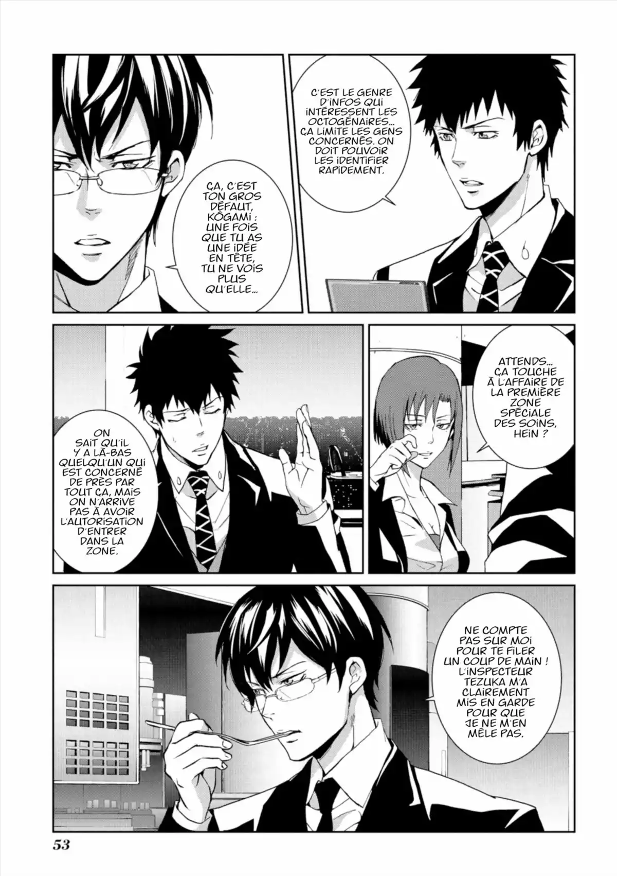 Psycho-Pass – Inspecteur Shinya Kôgami Volume 2 page 56