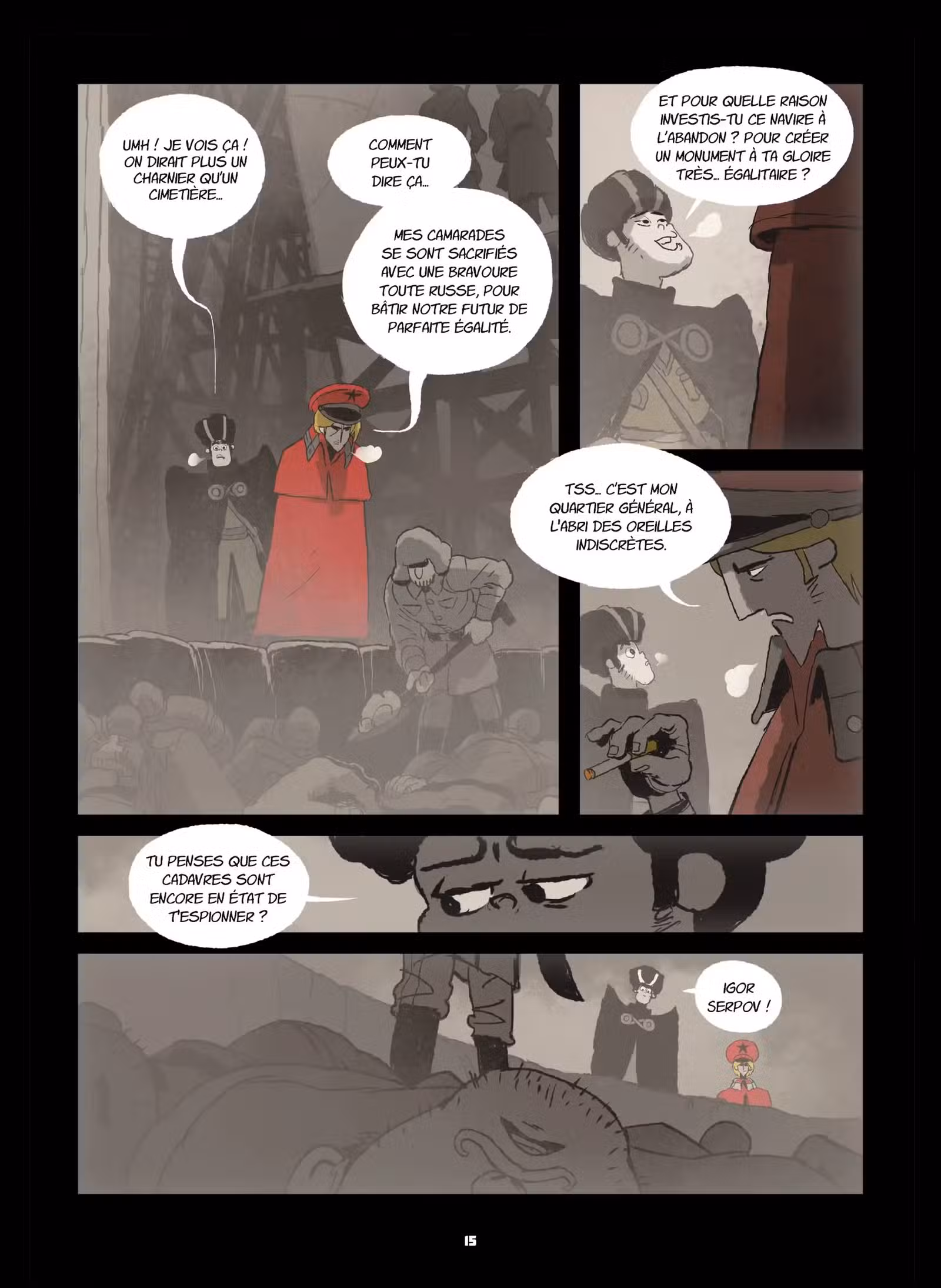 Le rêve du Tchernobog Volume 1 page 15