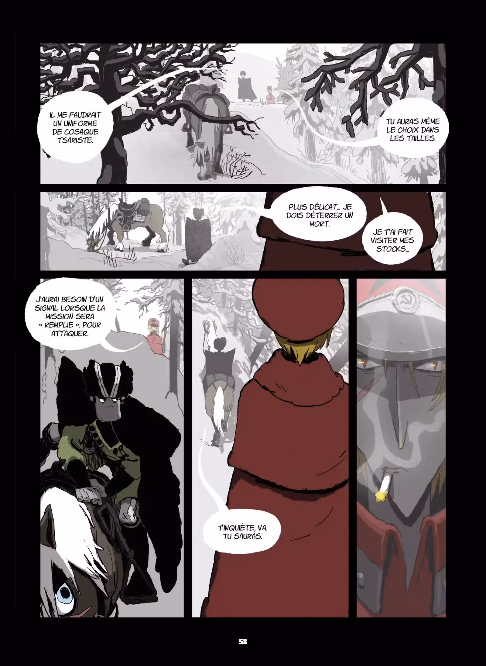 Le rêve du Tchernobog Volume 1 page 58