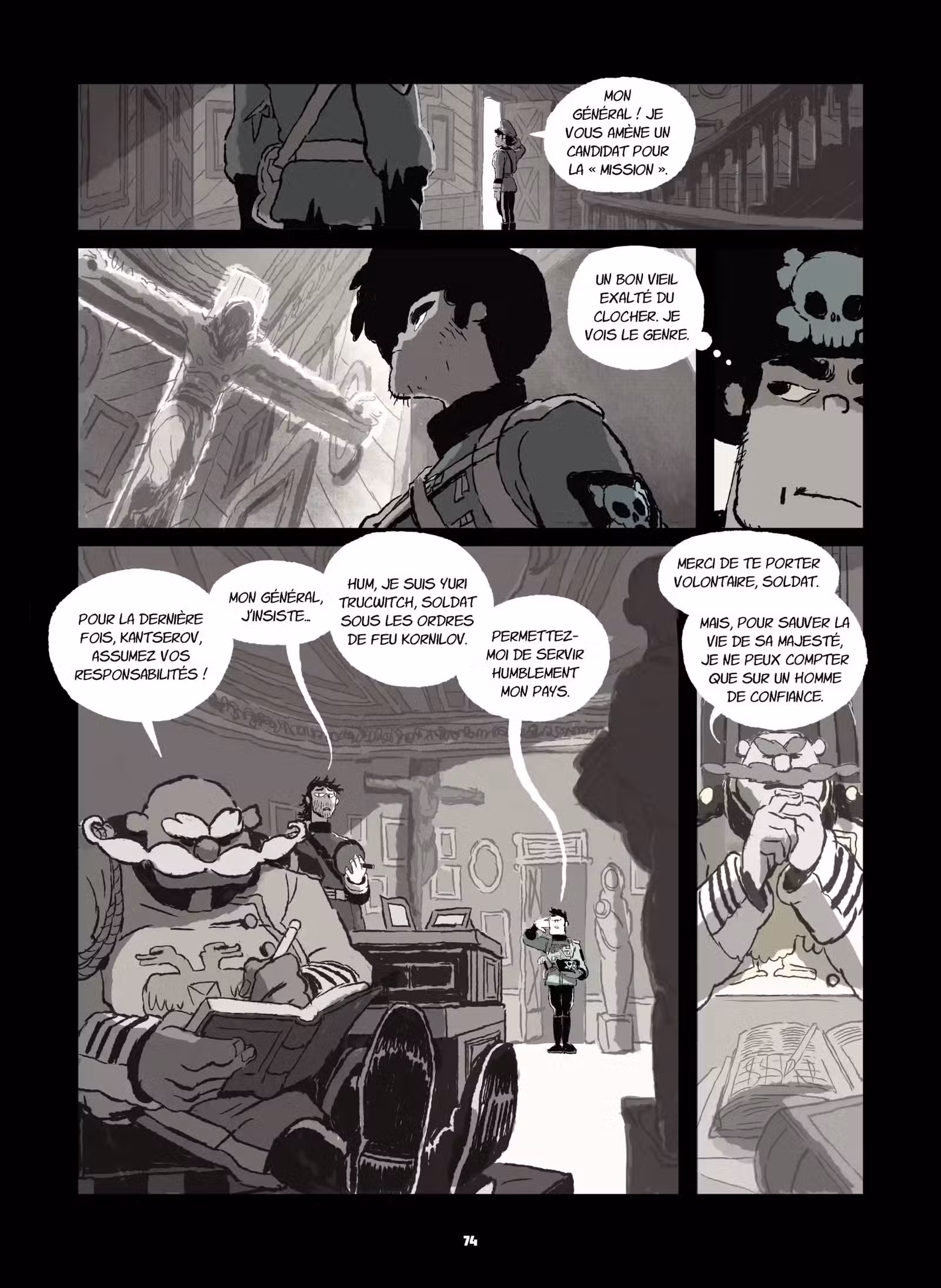 Le rêve du Tchernobog Volume 1 page 74