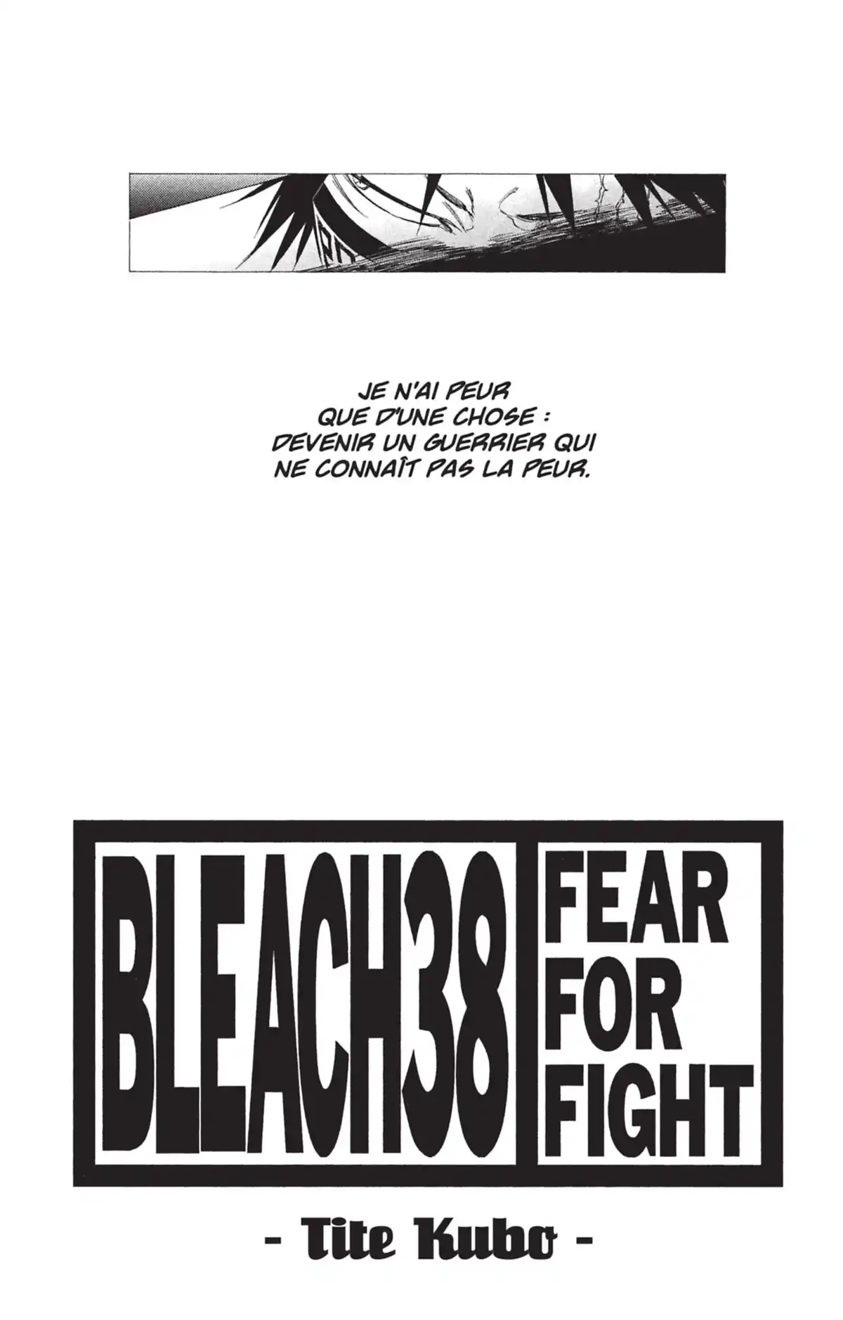 Bleach Volume 38 page 3