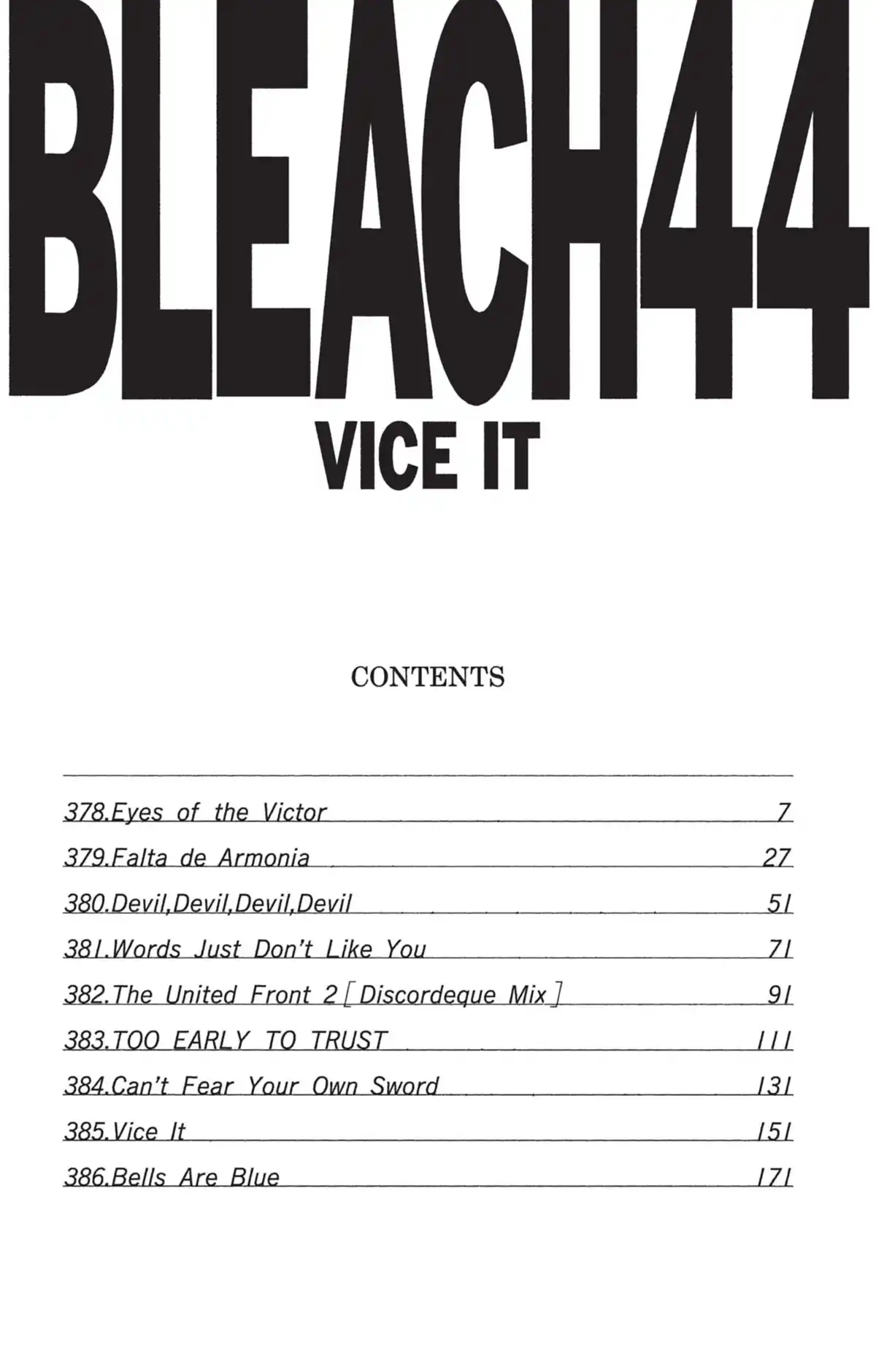 Bleach Volume 44 page 8