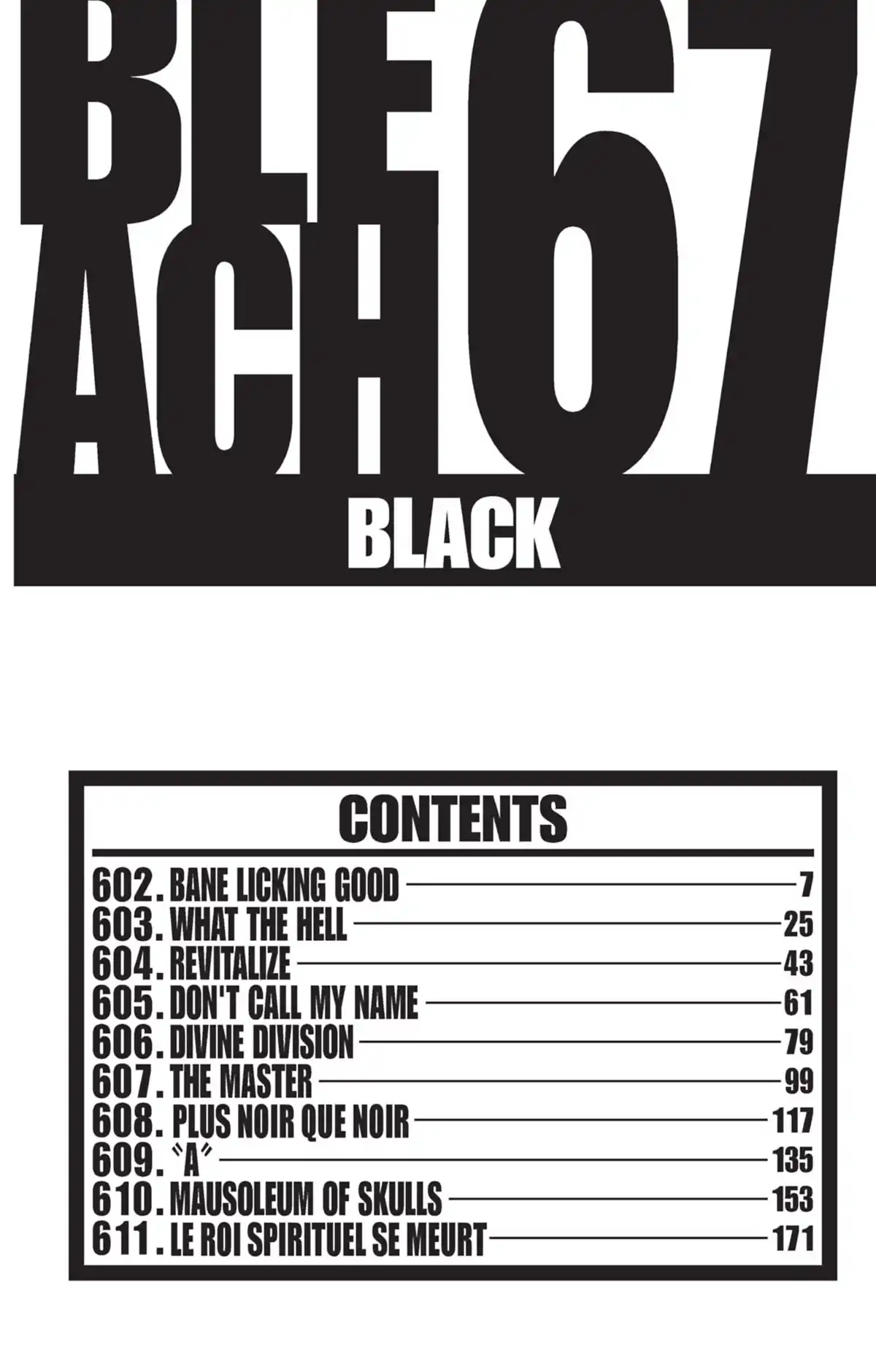 Bleach Volume 67 page 6