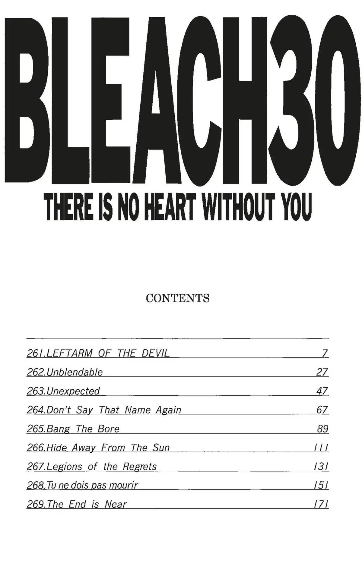 Bleach Volume 30 page 6