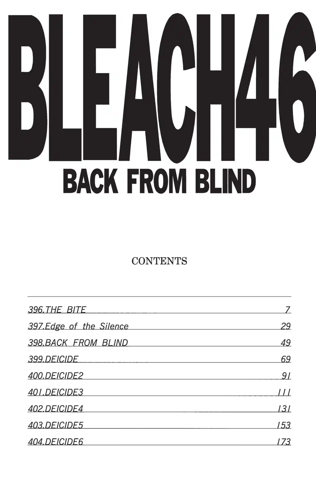 Bleach Volume 46 page 6