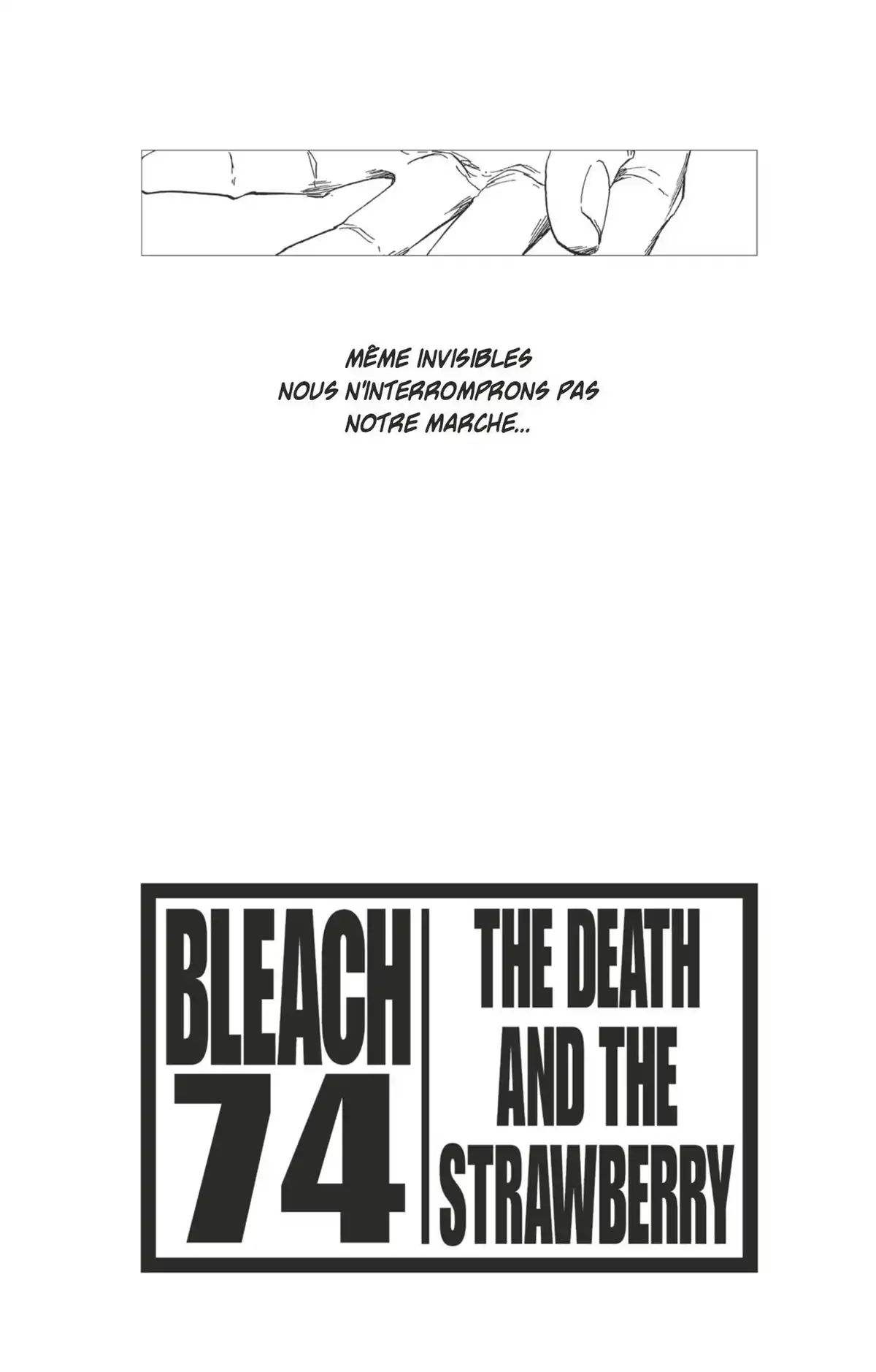 Bleach Volume 74 page 3