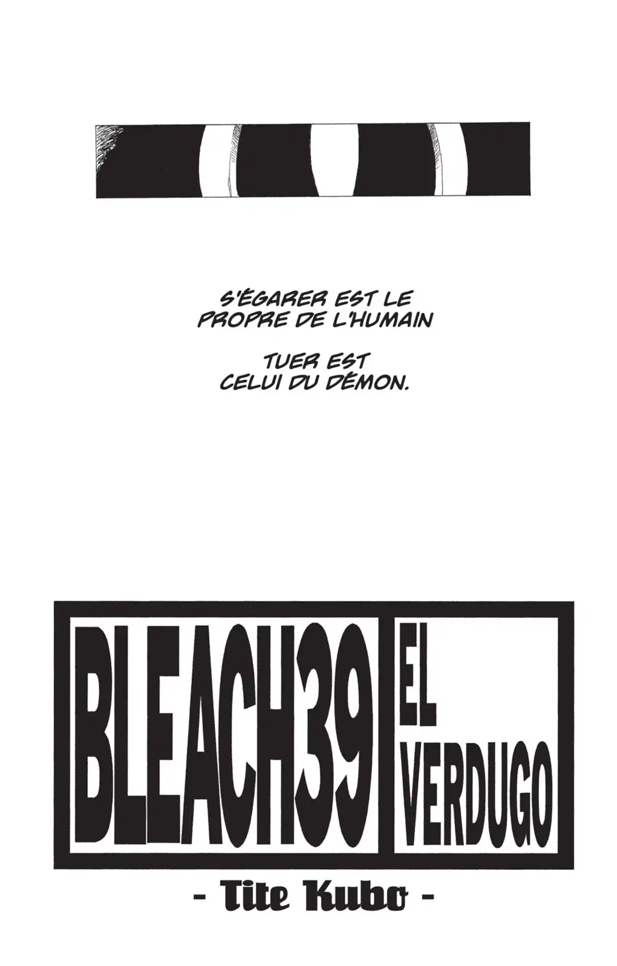 Bleach Volume 39 page 3