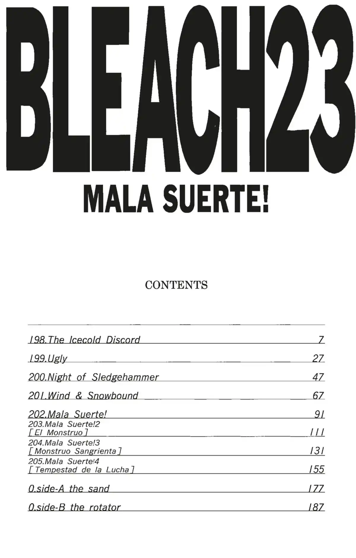 Bleach Volume 23 page 5