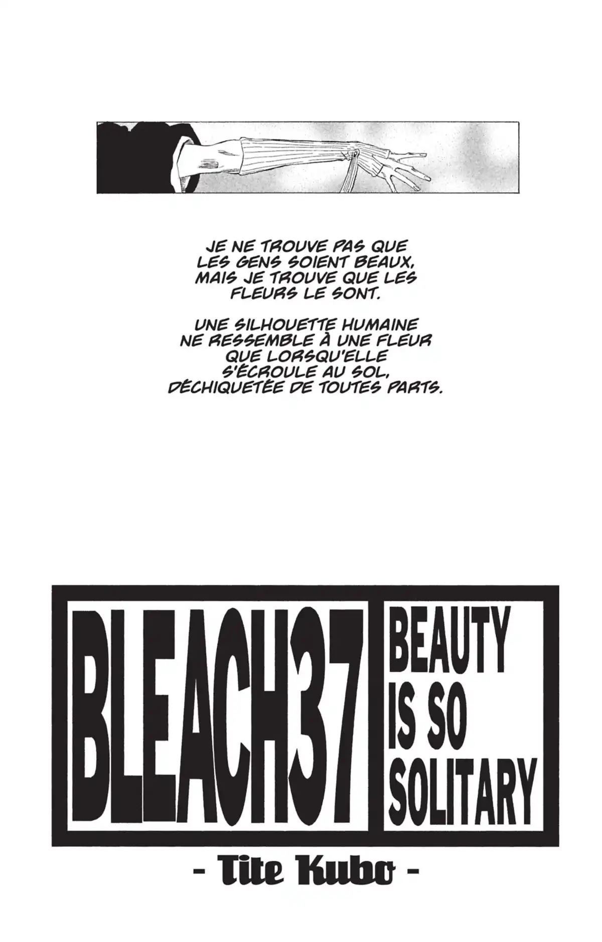 Bleach Volume 37 page 3