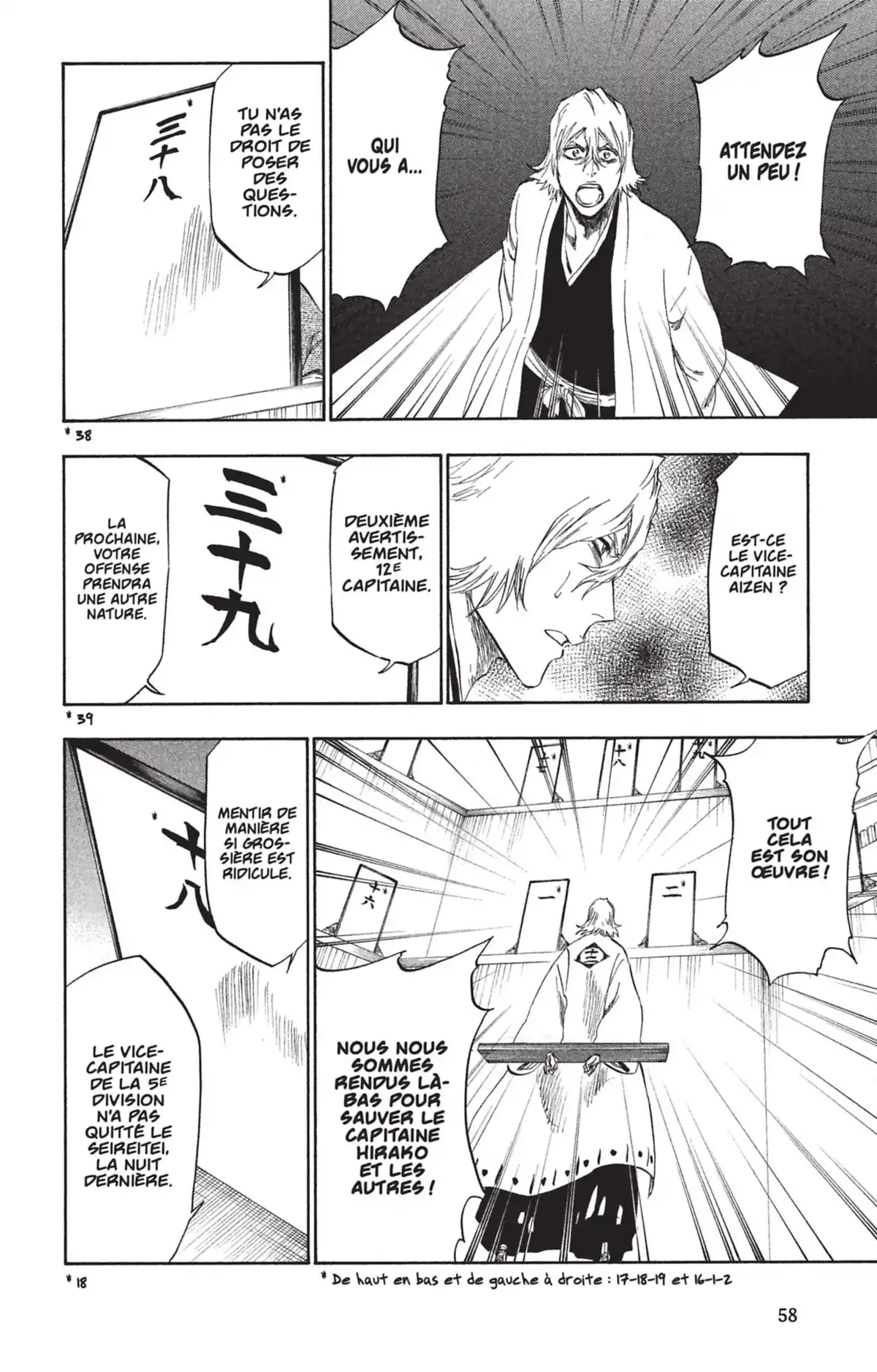 Bleach Volume 37 page 58