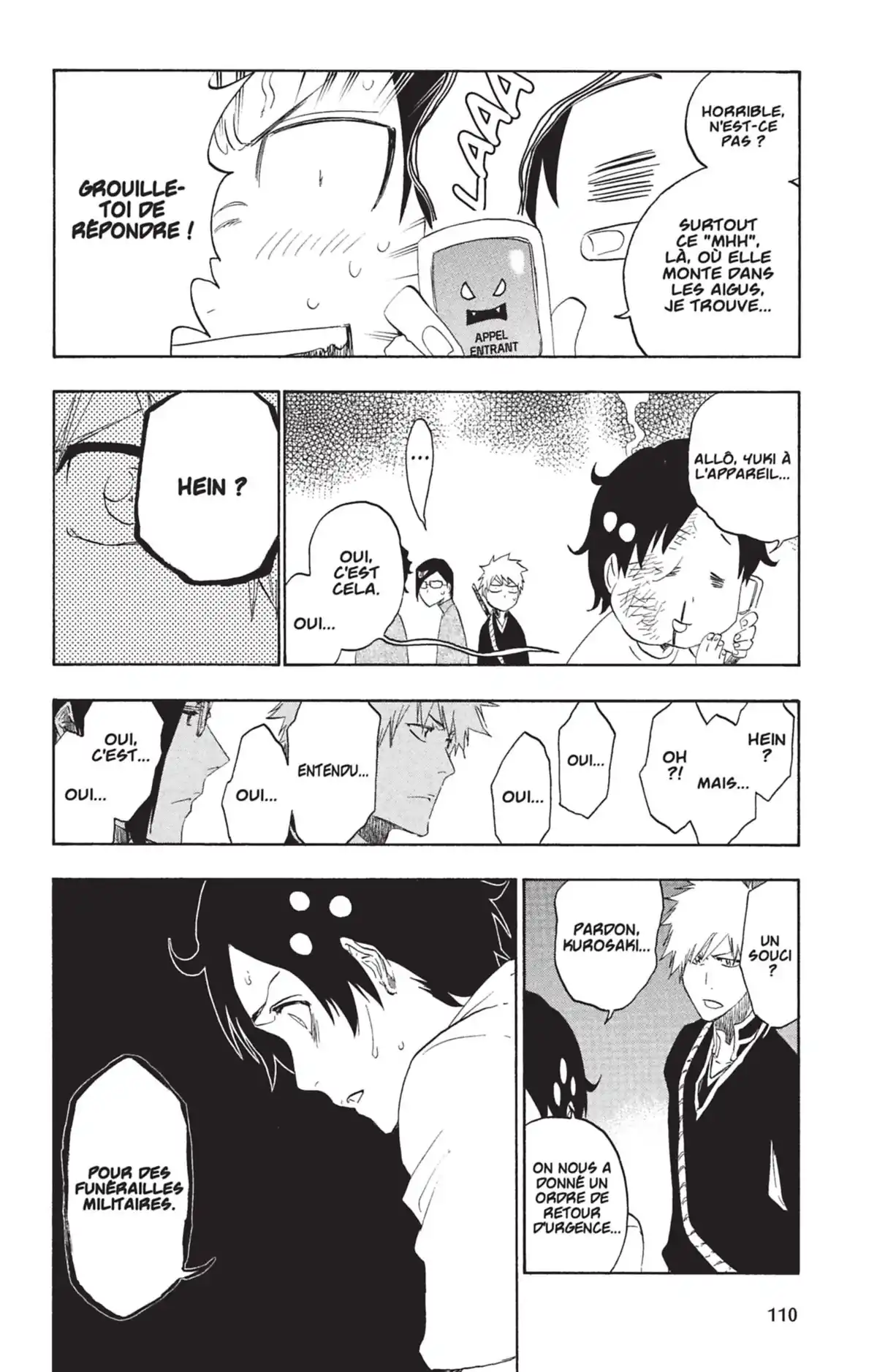 Bleach Volume 55 page 110