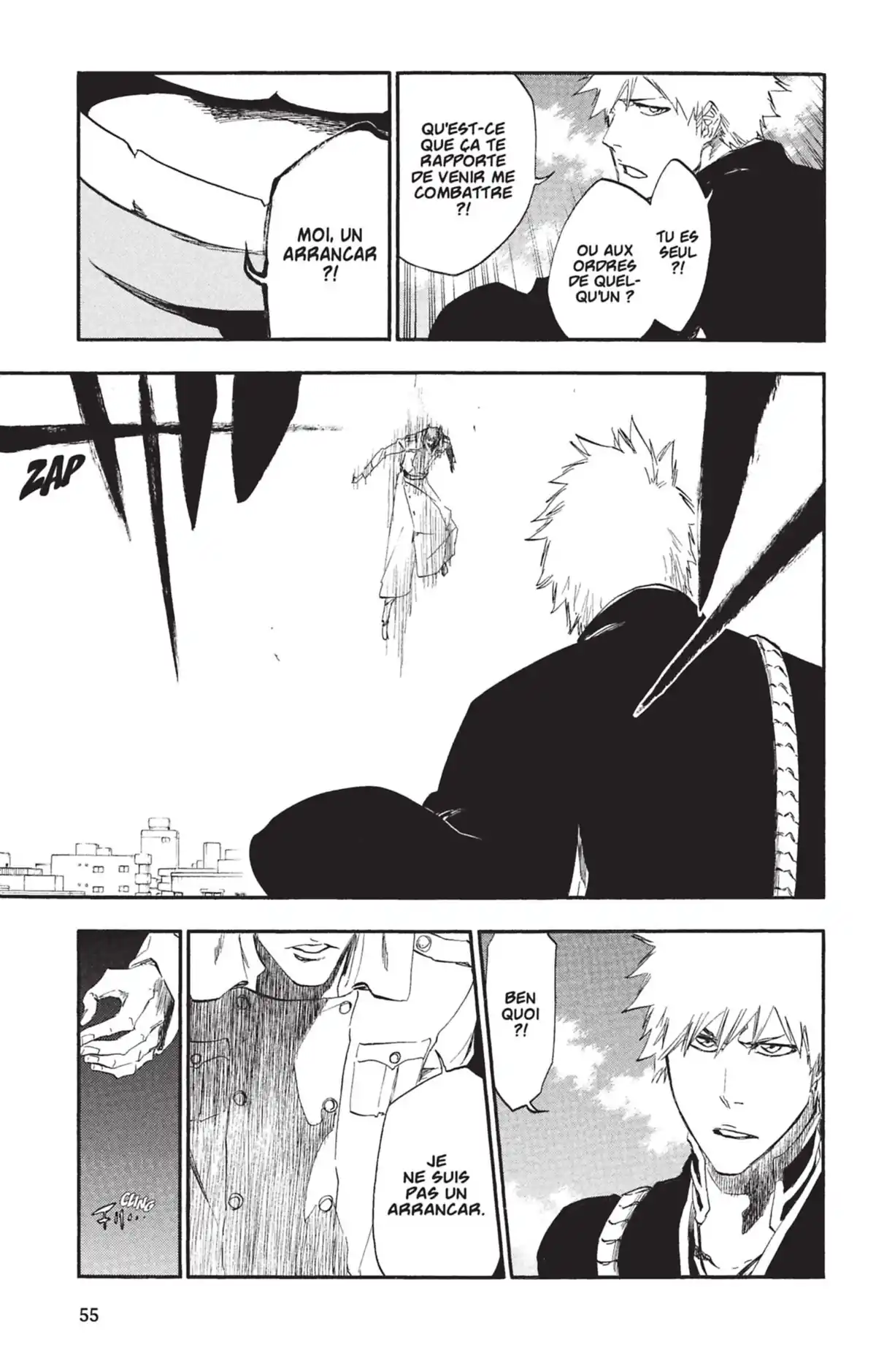Bleach Volume 55 page 55