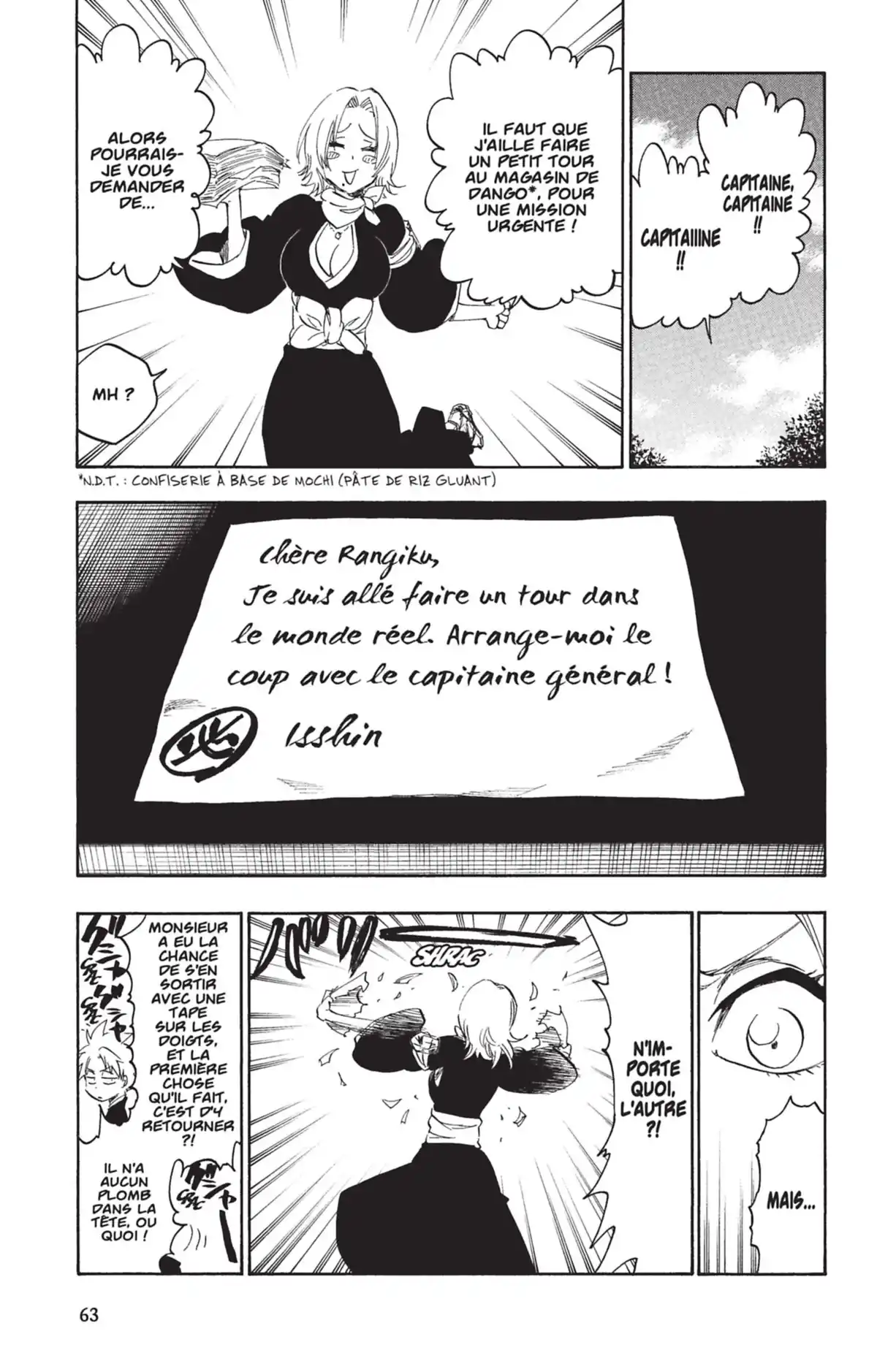 Bleach Volume 60 page 63