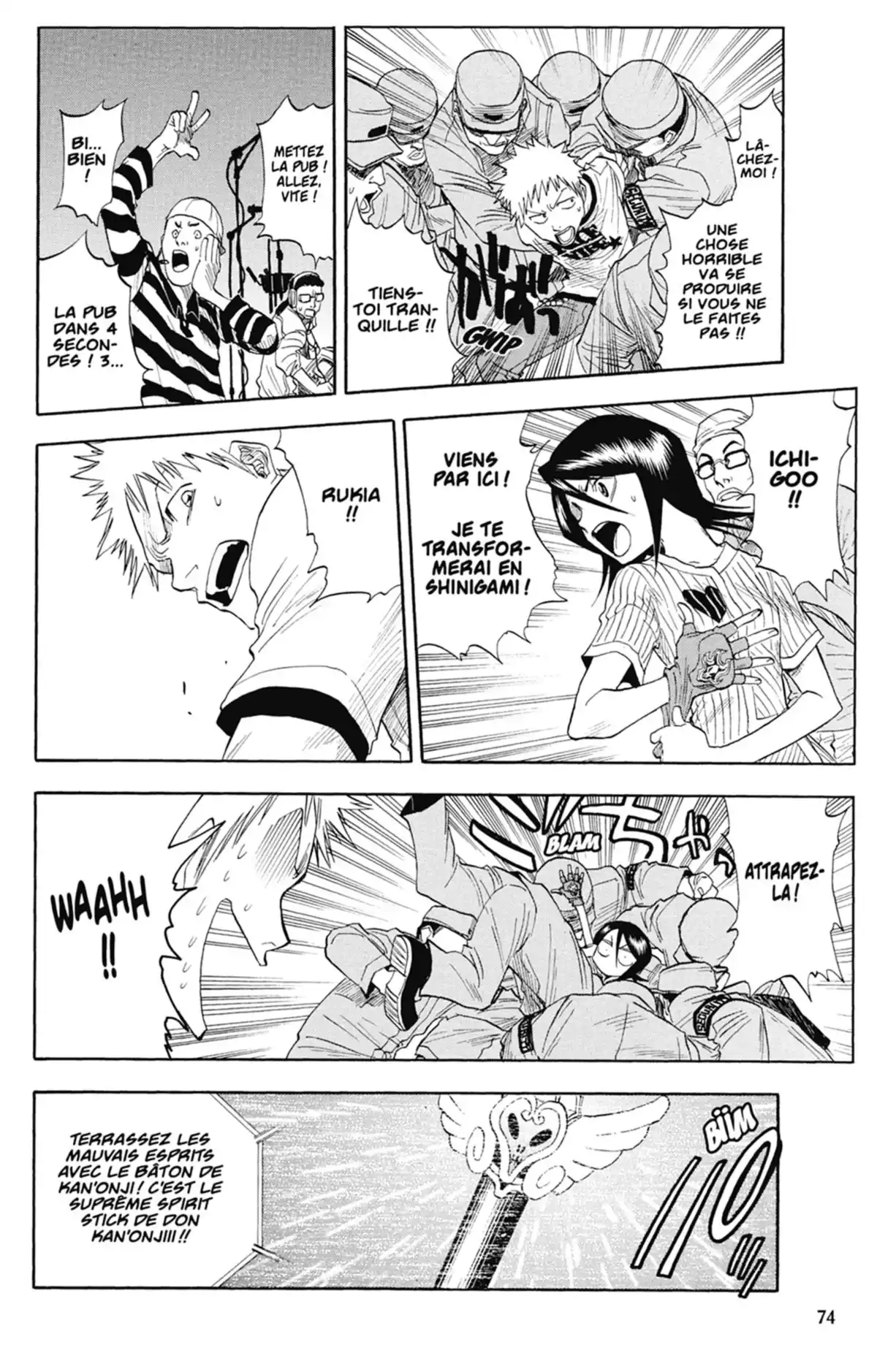 Bleach Volume 4 page 73