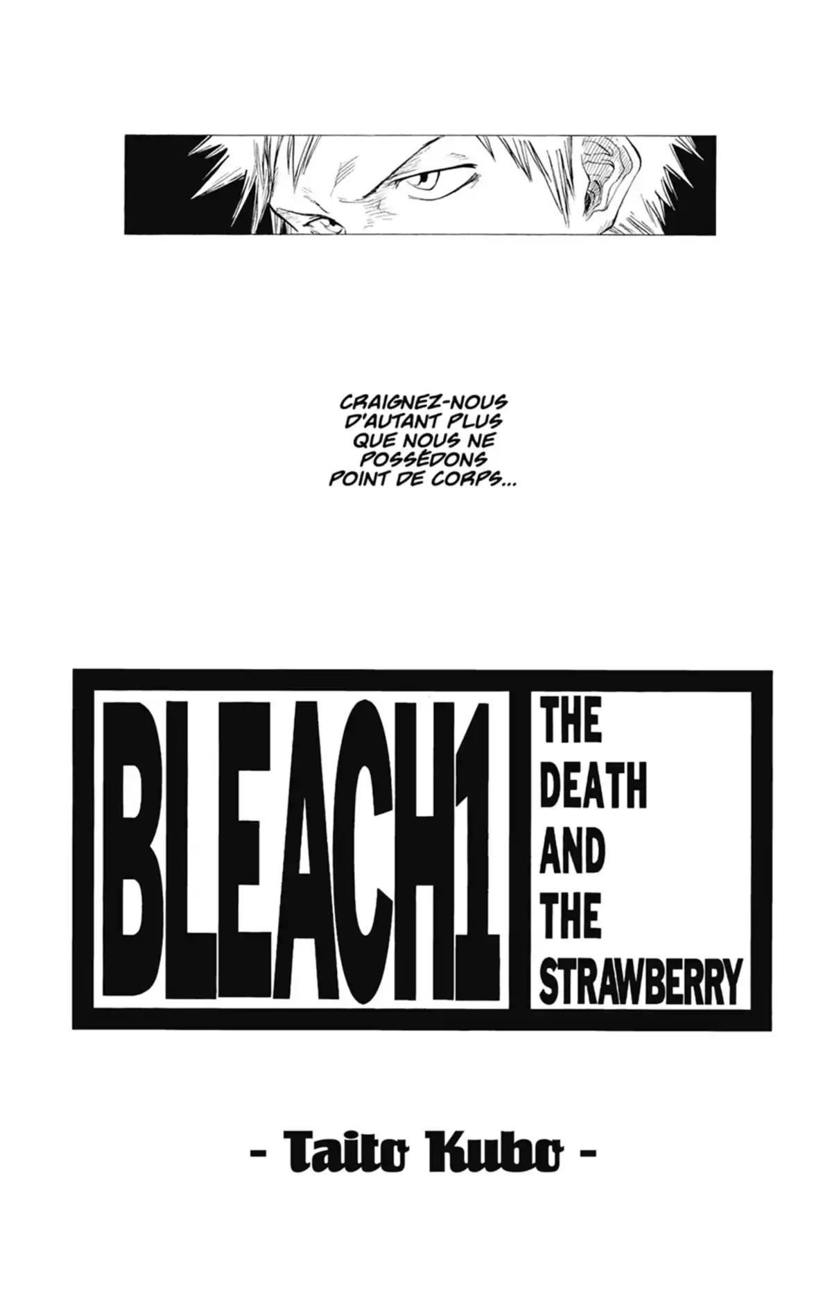 Bleach Volume 1 page 2