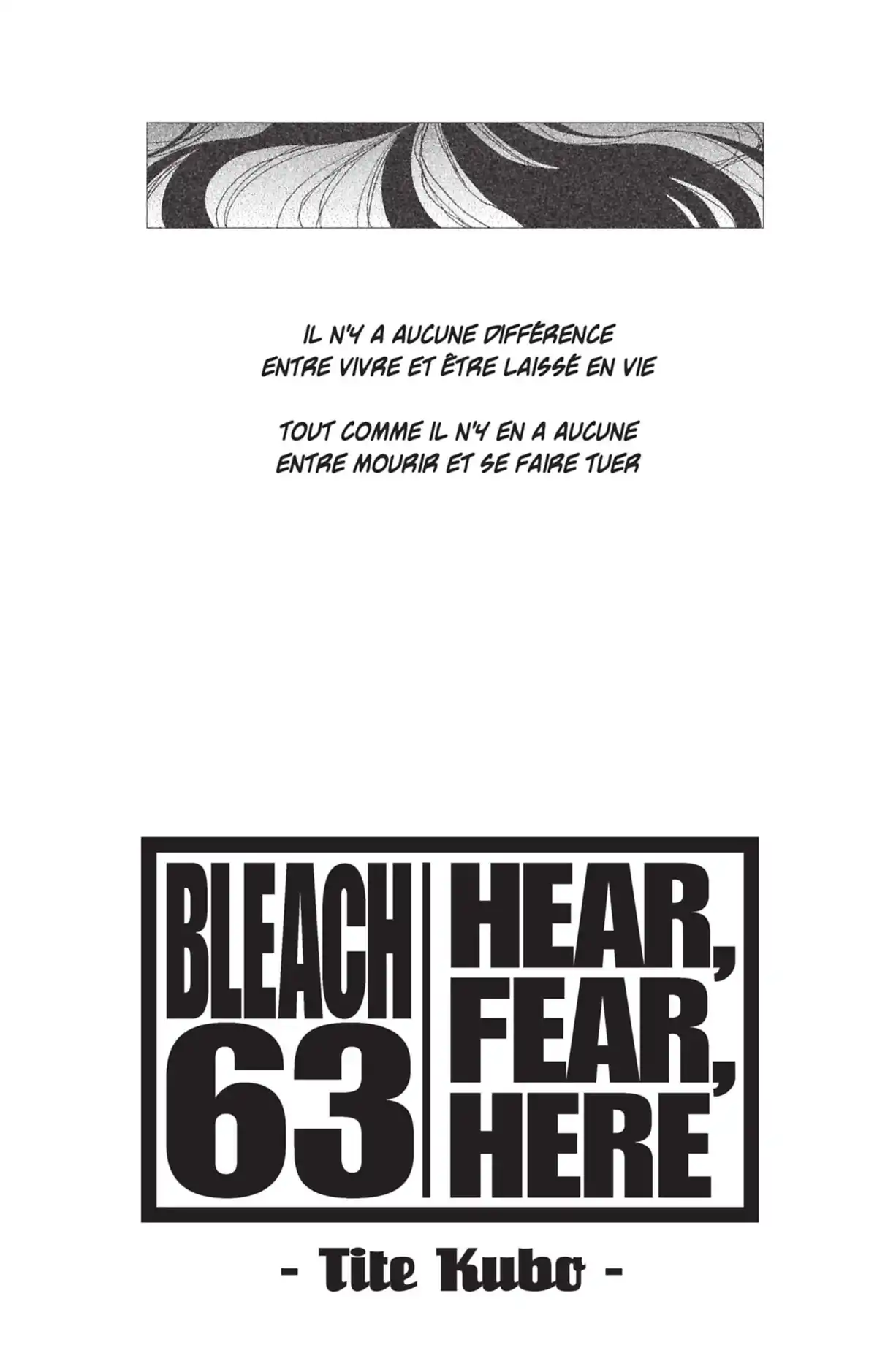 Bleach Volume 63 page 3