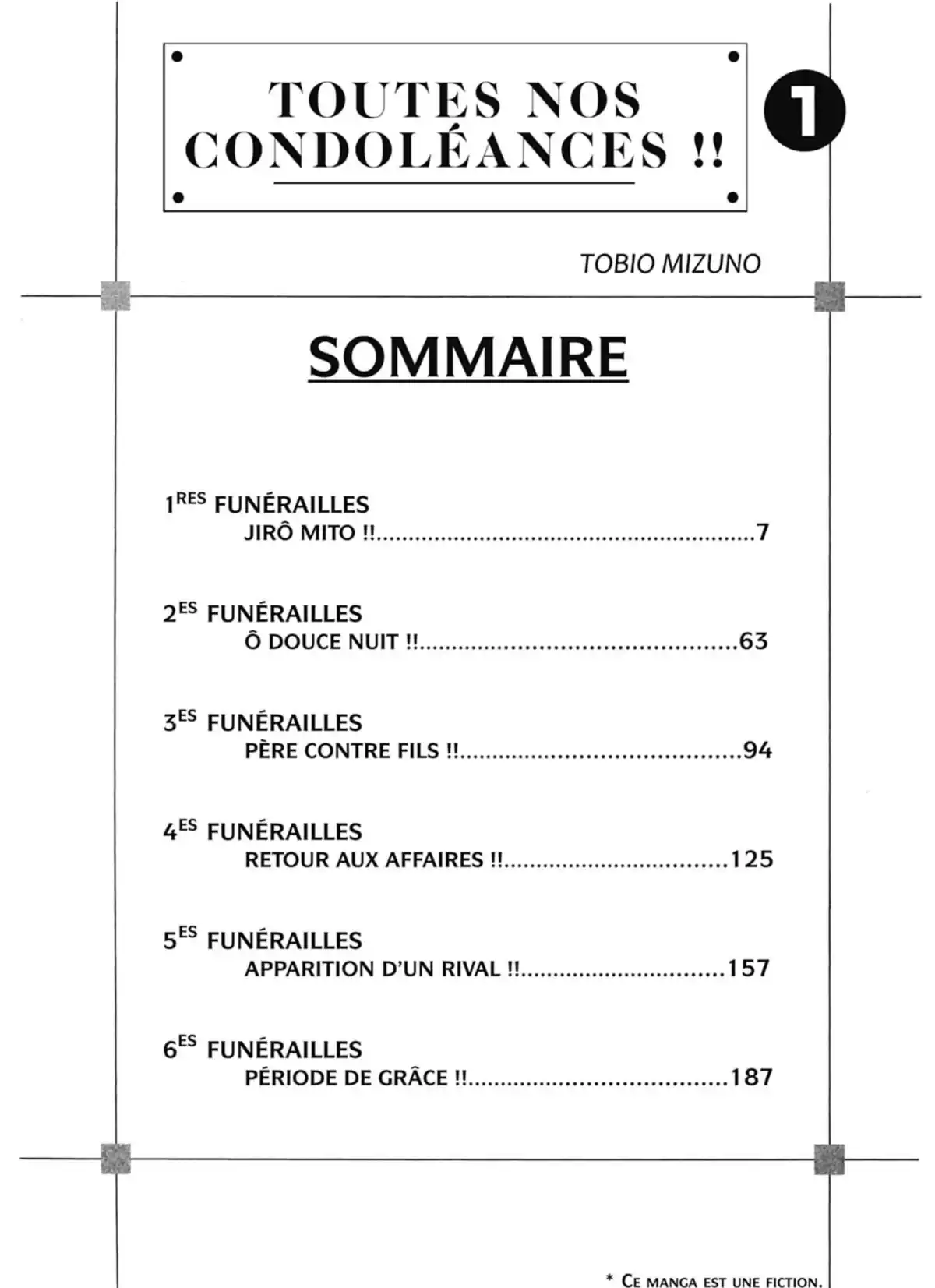 Toutes nos condoléances Volume 1 page 3