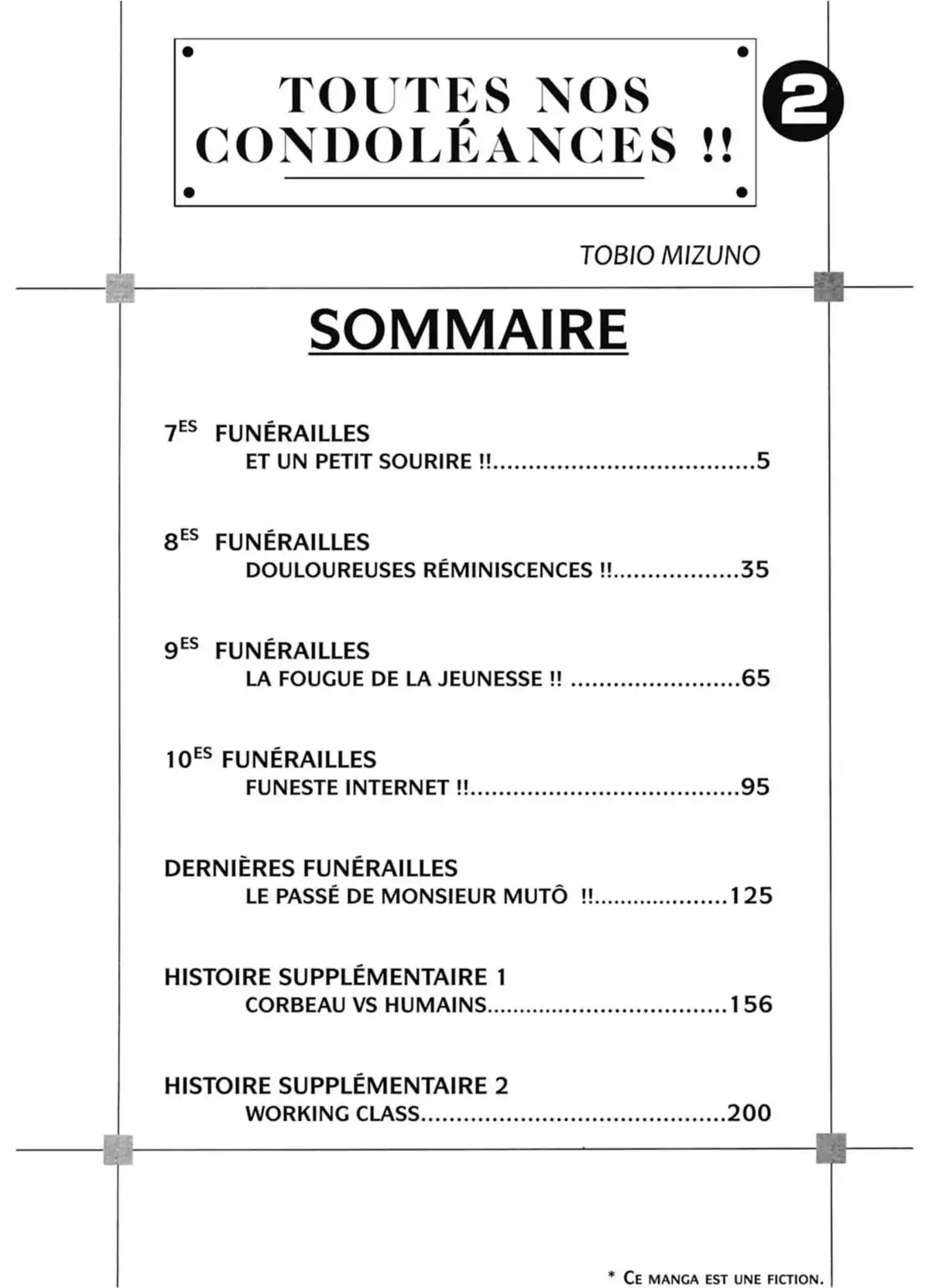 Toutes nos condoléances Volume 2 page 3