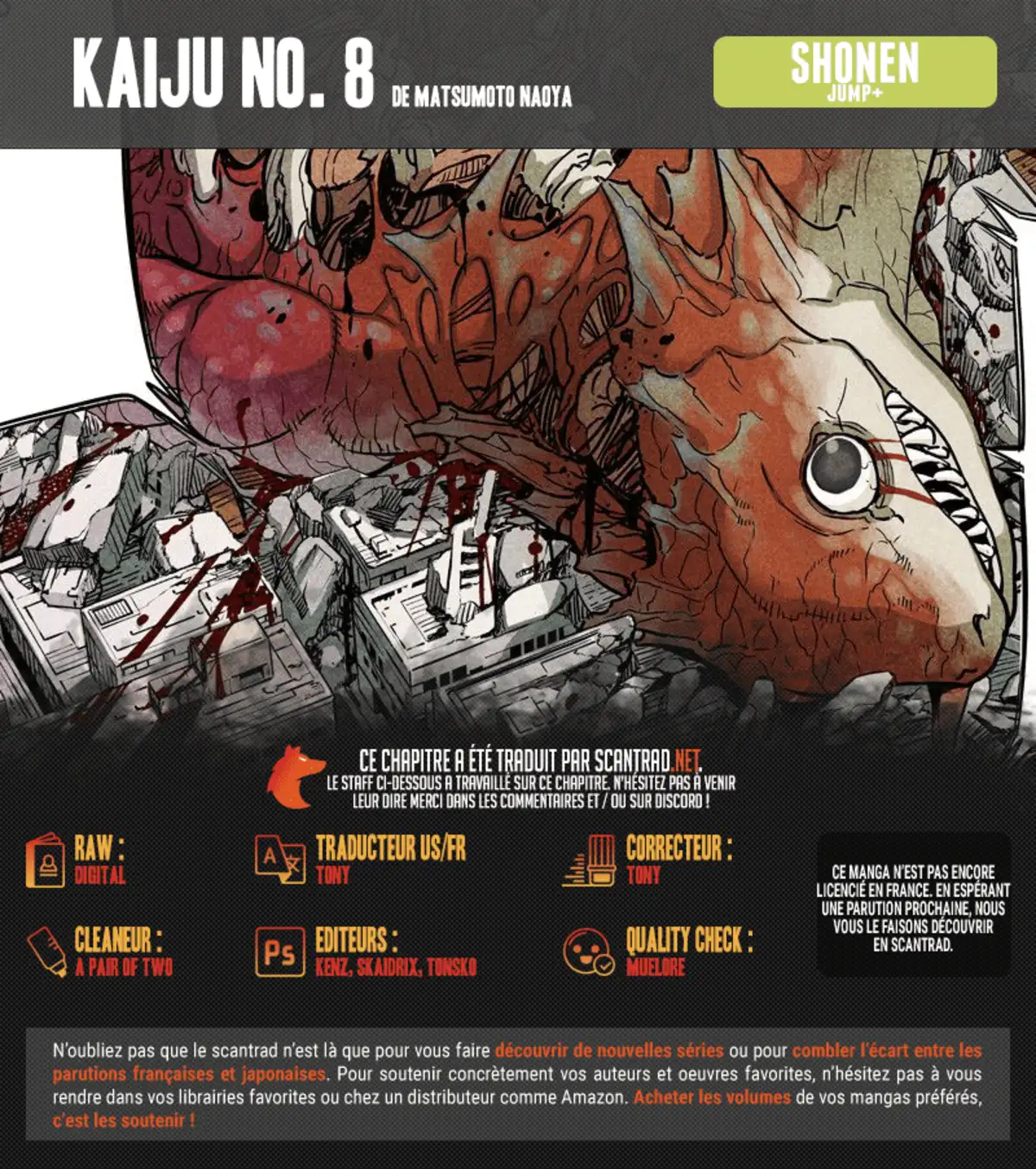 Kaiju No. 8 Volume 2 page 76