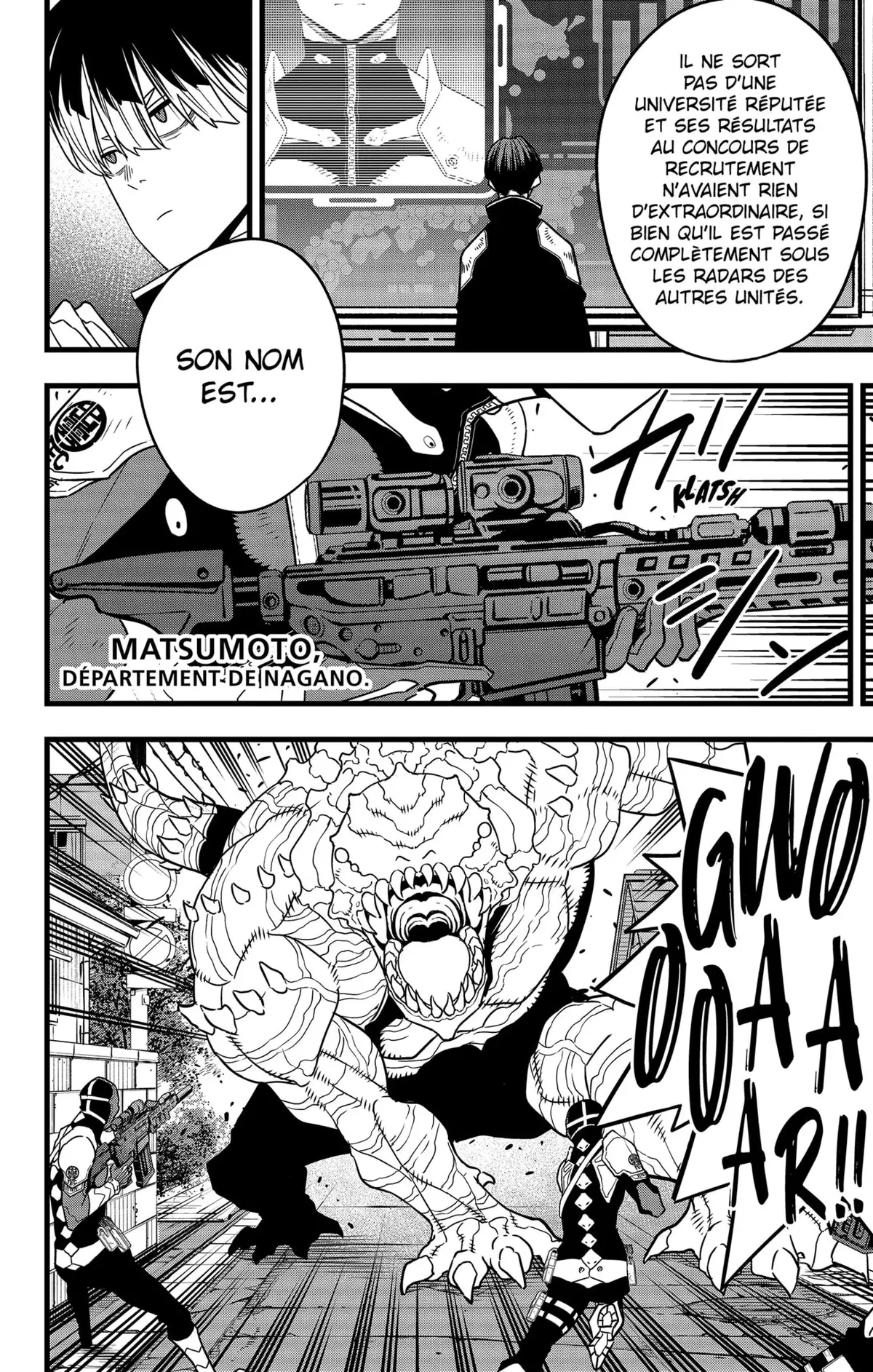 Kaiju No. 8 Chapitre 58 page 11