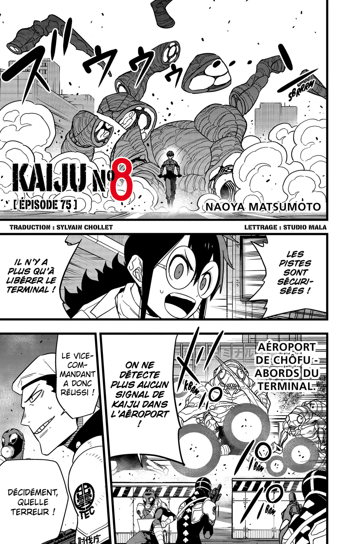 Kaiju No. 8 Chapitre 75 page 1