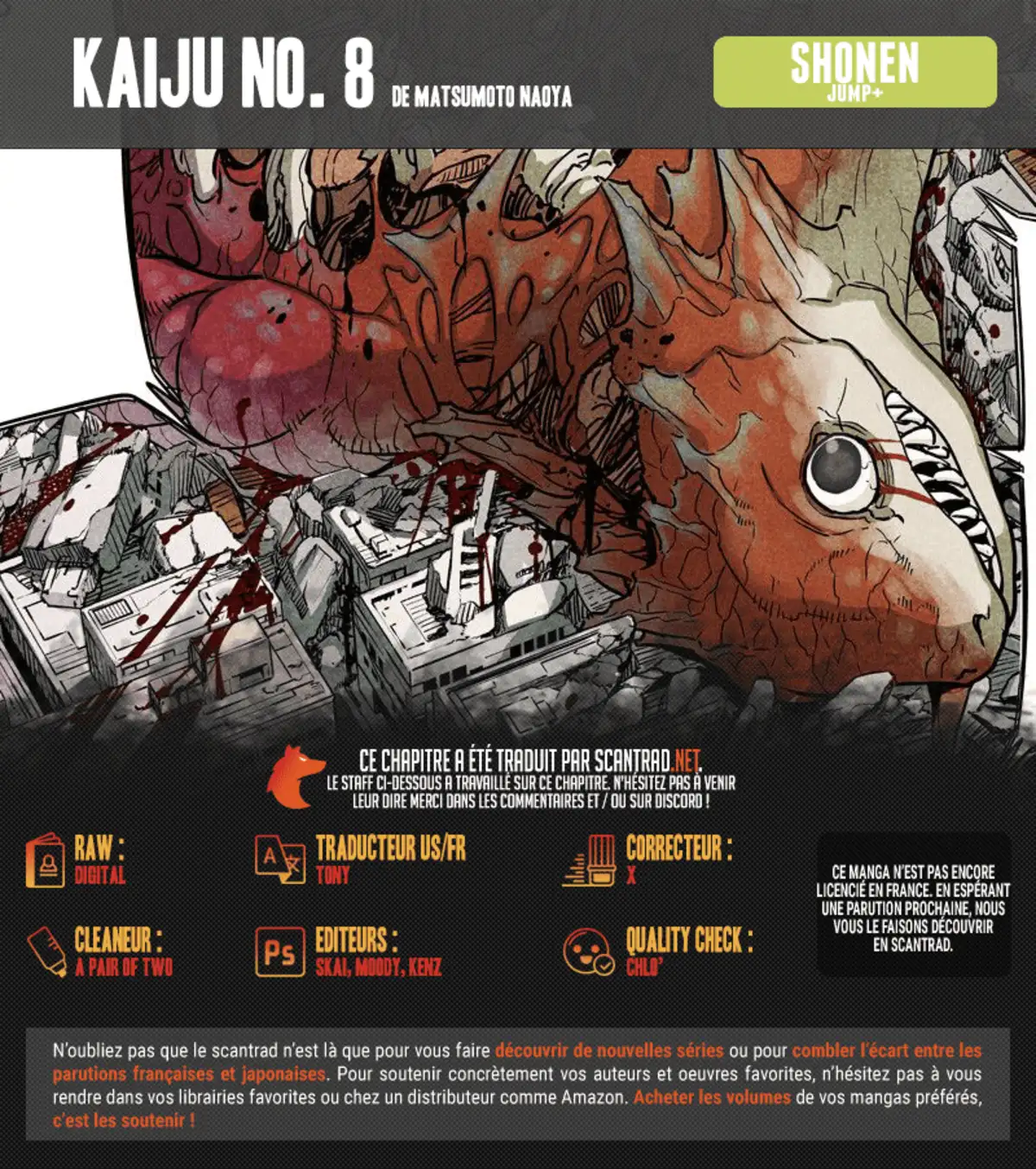 Kaiju No. 8 Volume 1 page 132