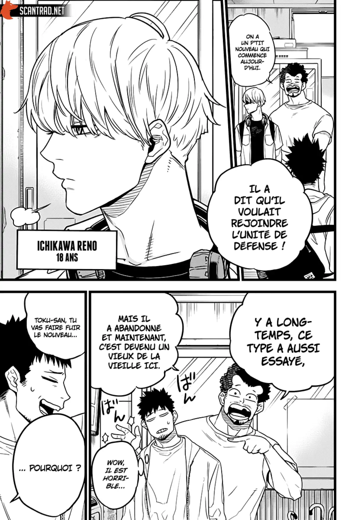 Kaiju No. 8 Volume 1 page 15