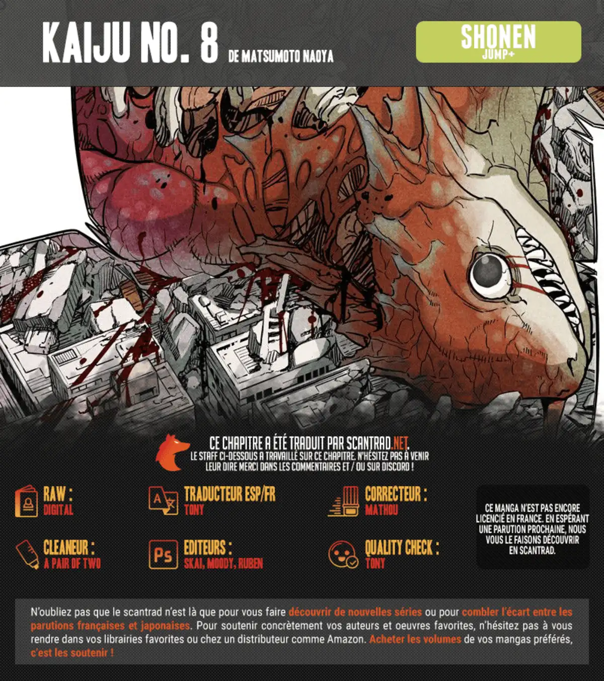 Kaiju No. 8 Volume 1 page 88