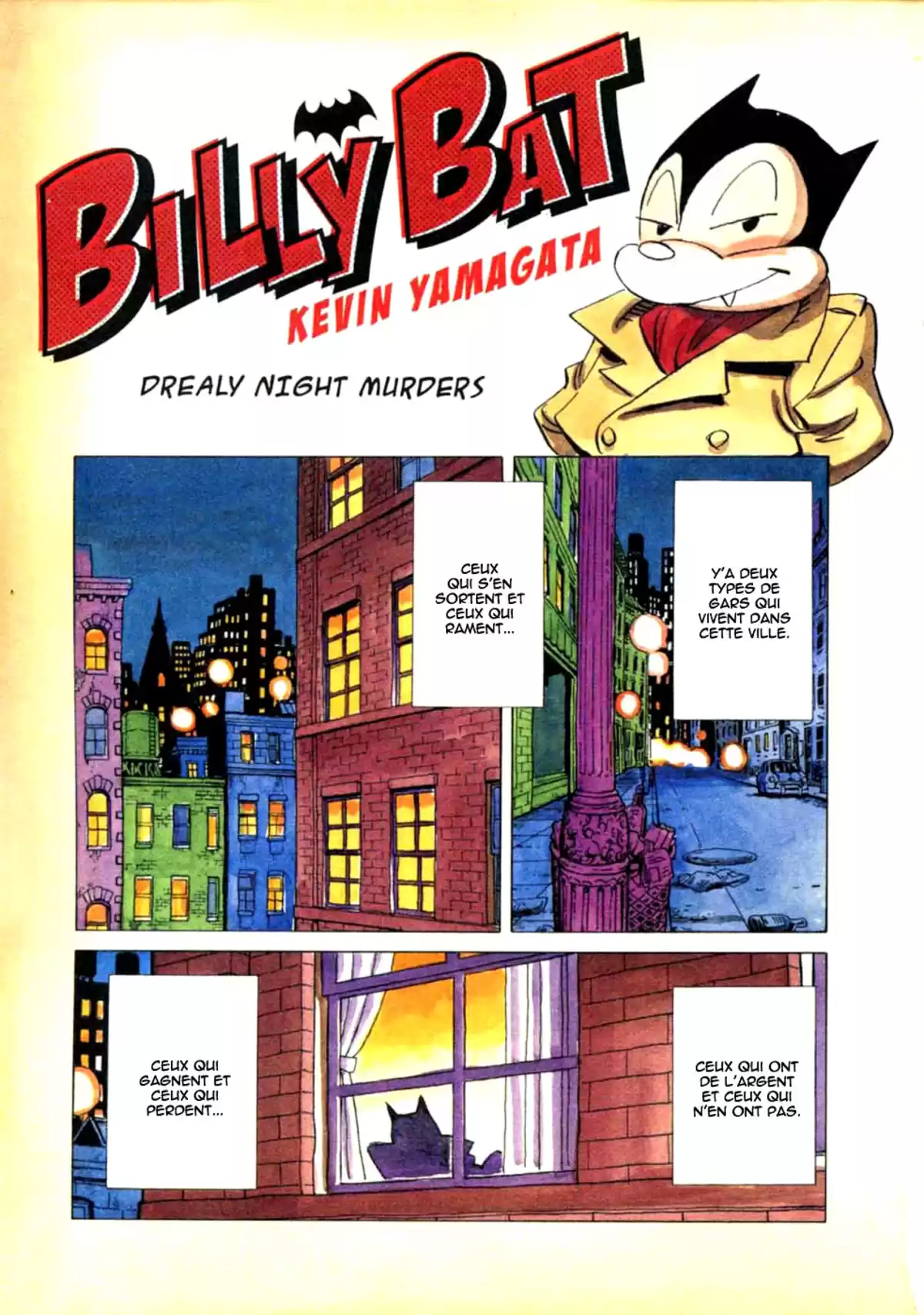 Billy Bat Volume 1 page 4