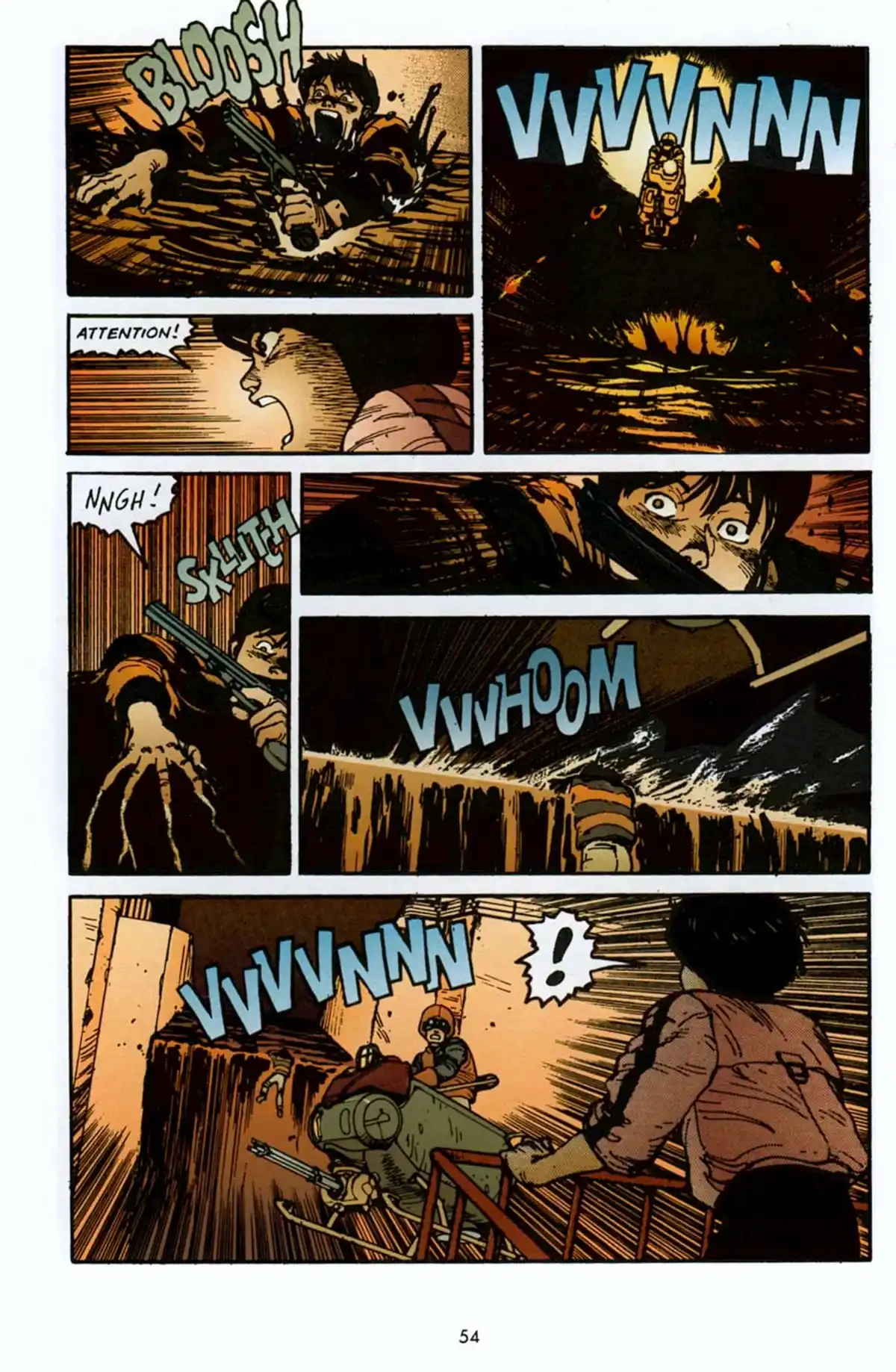 AKIRA Volume 2 page 54