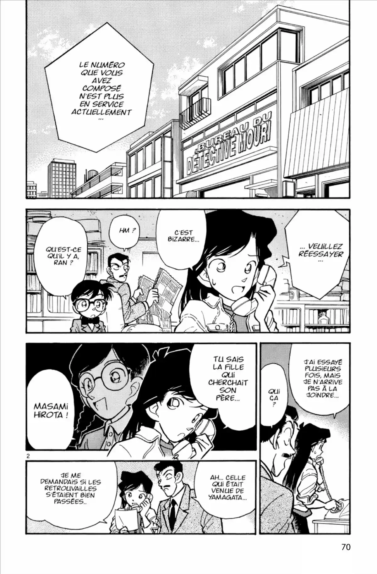 Détective Conan Volume 2 page 70