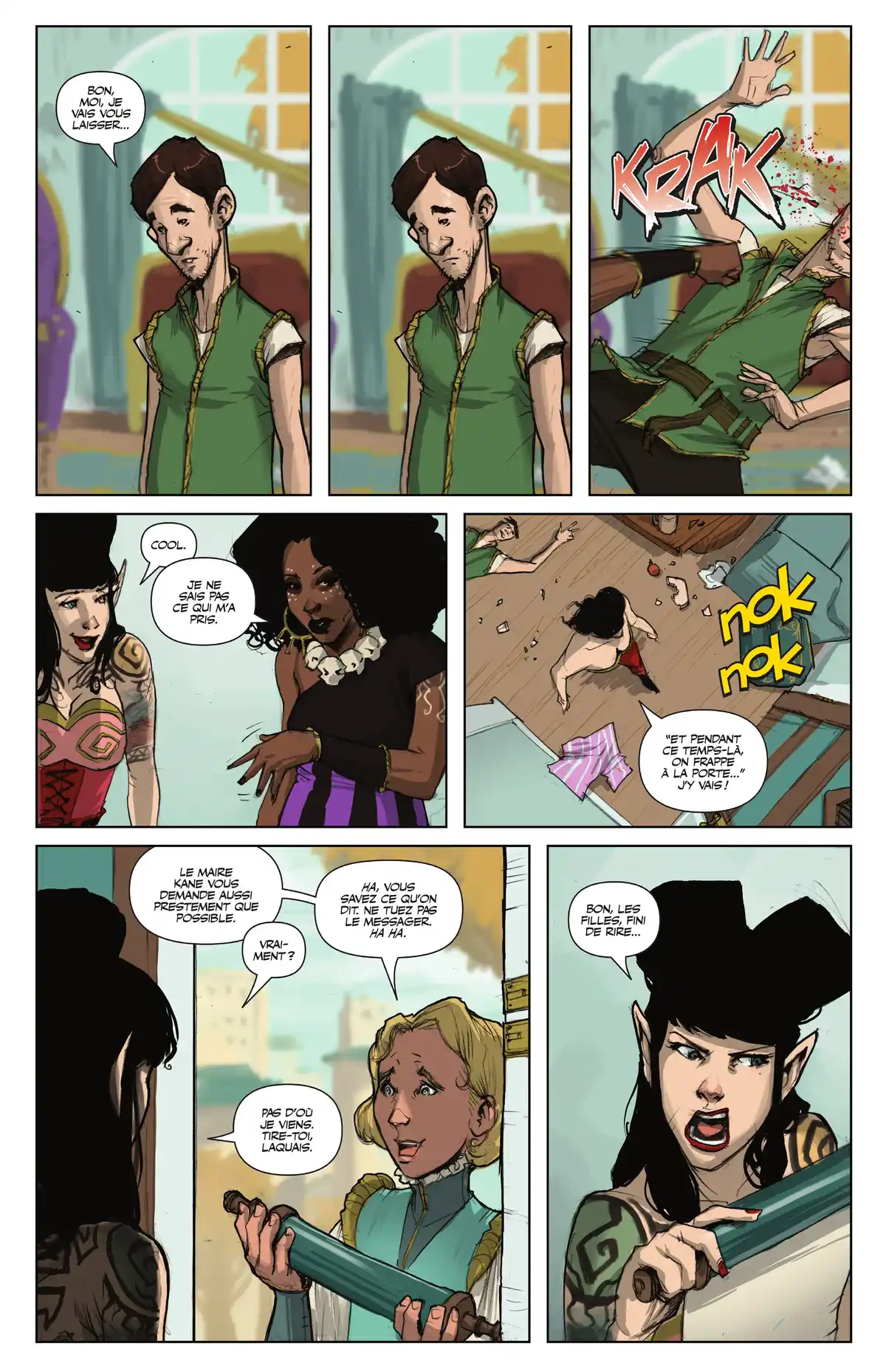 Rat Queens Volume 2 page 10