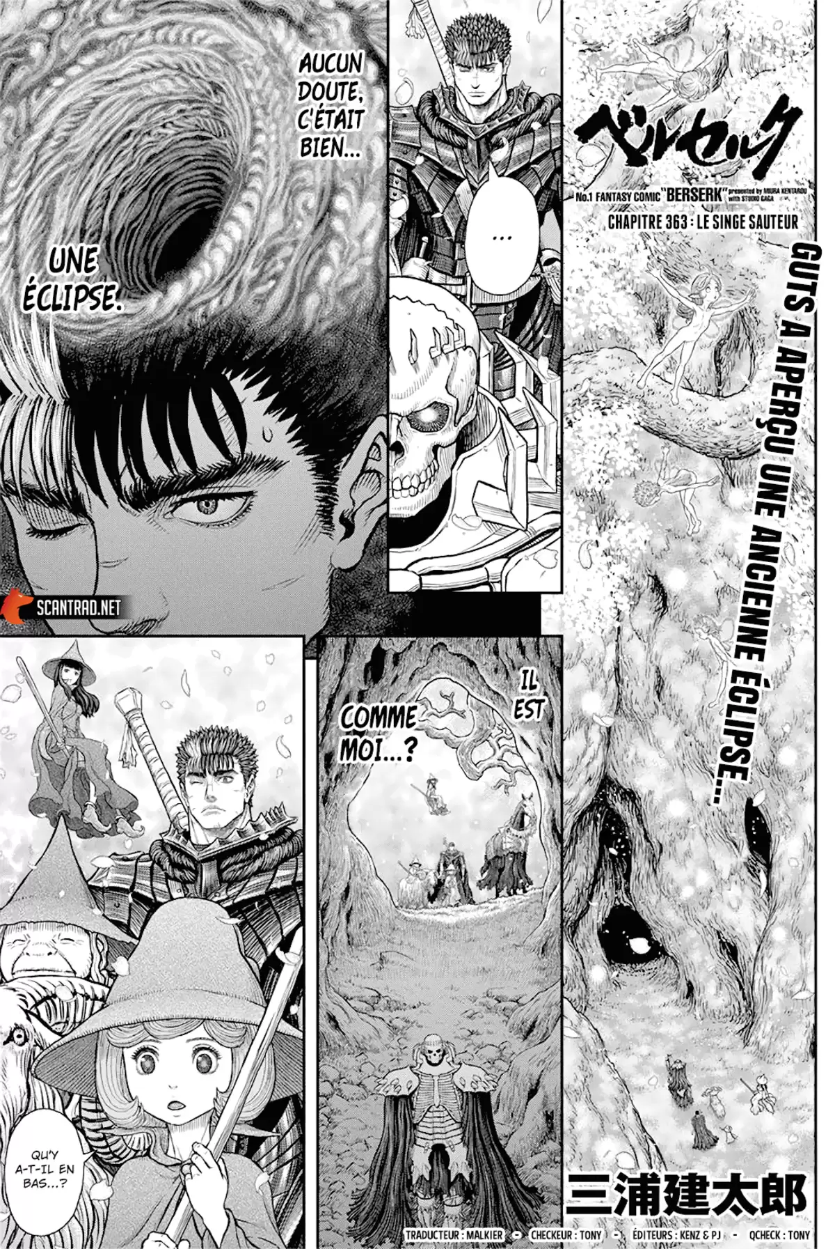 Berserk Chapitre 363 page 1