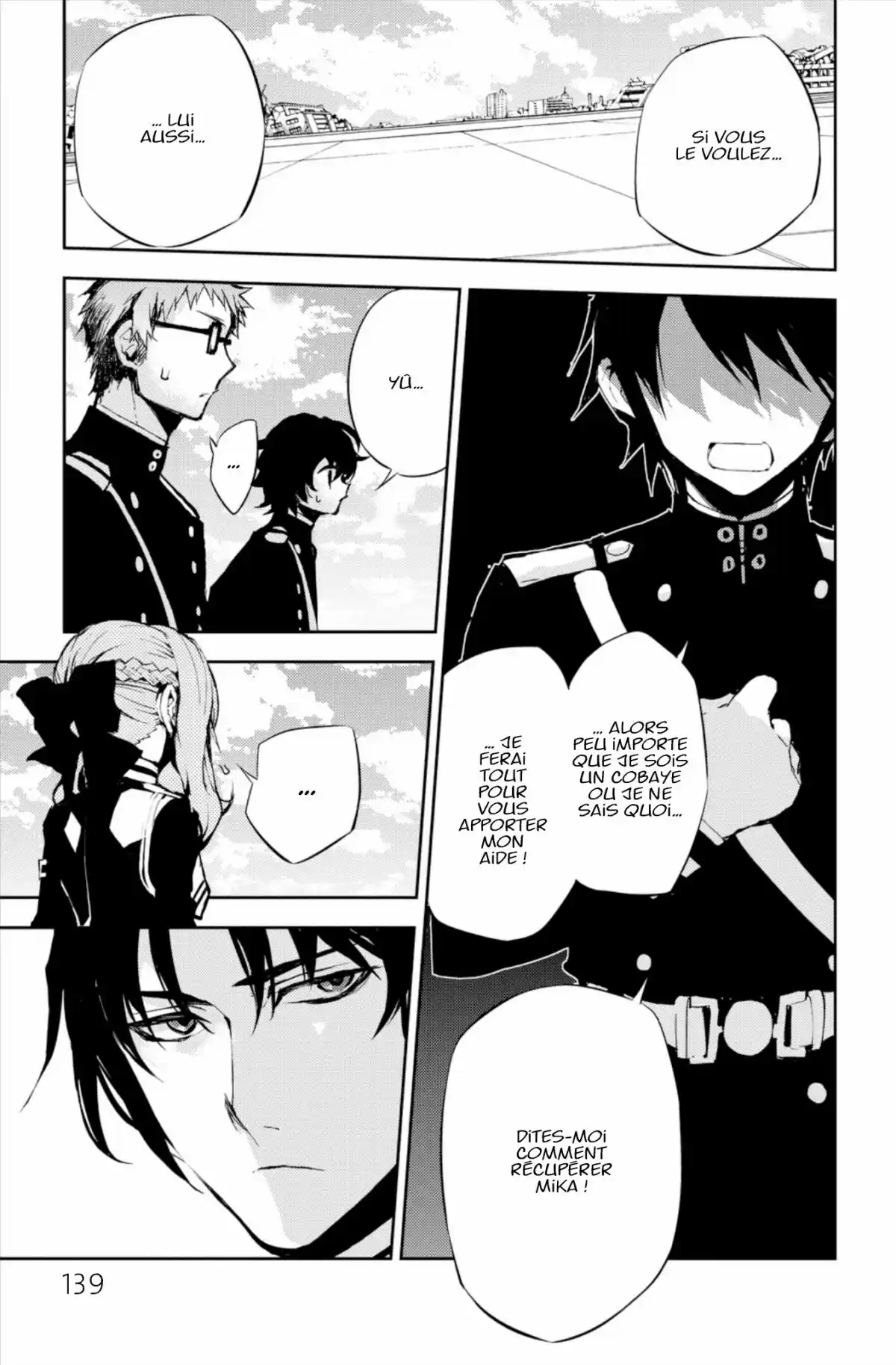 Seraph of the End Volume 5 page 137
