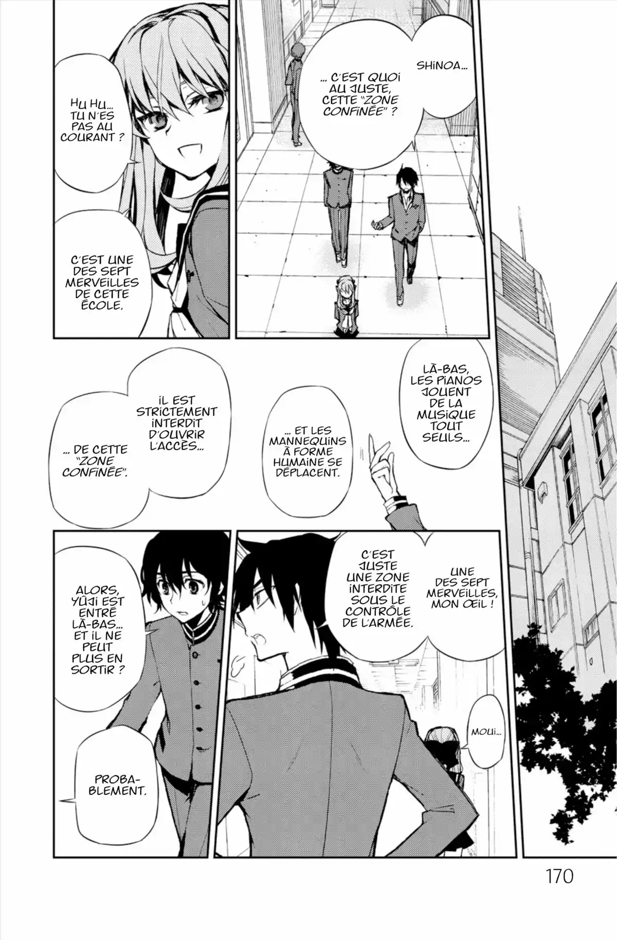 Seraph of the End Volume 1 page 168