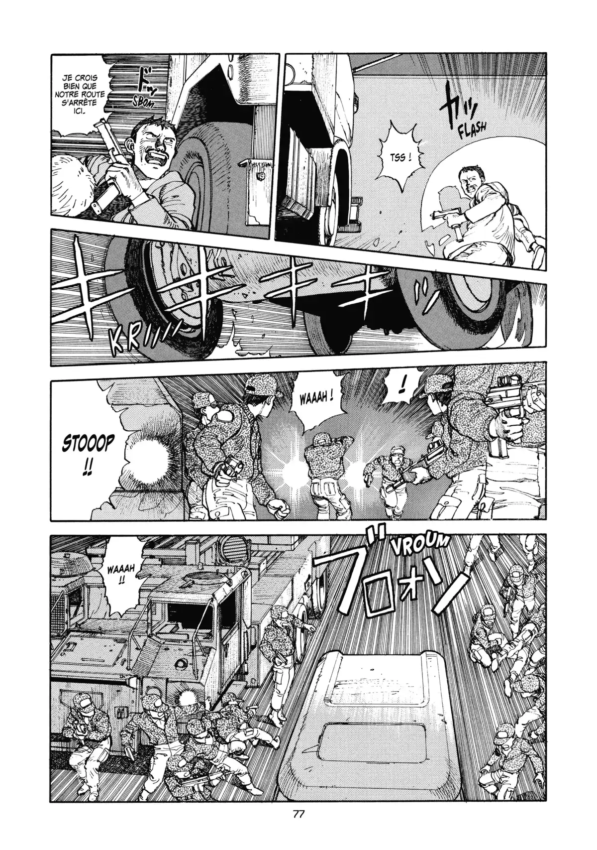 AKIRA – Edition Originale Volume 1 page 79