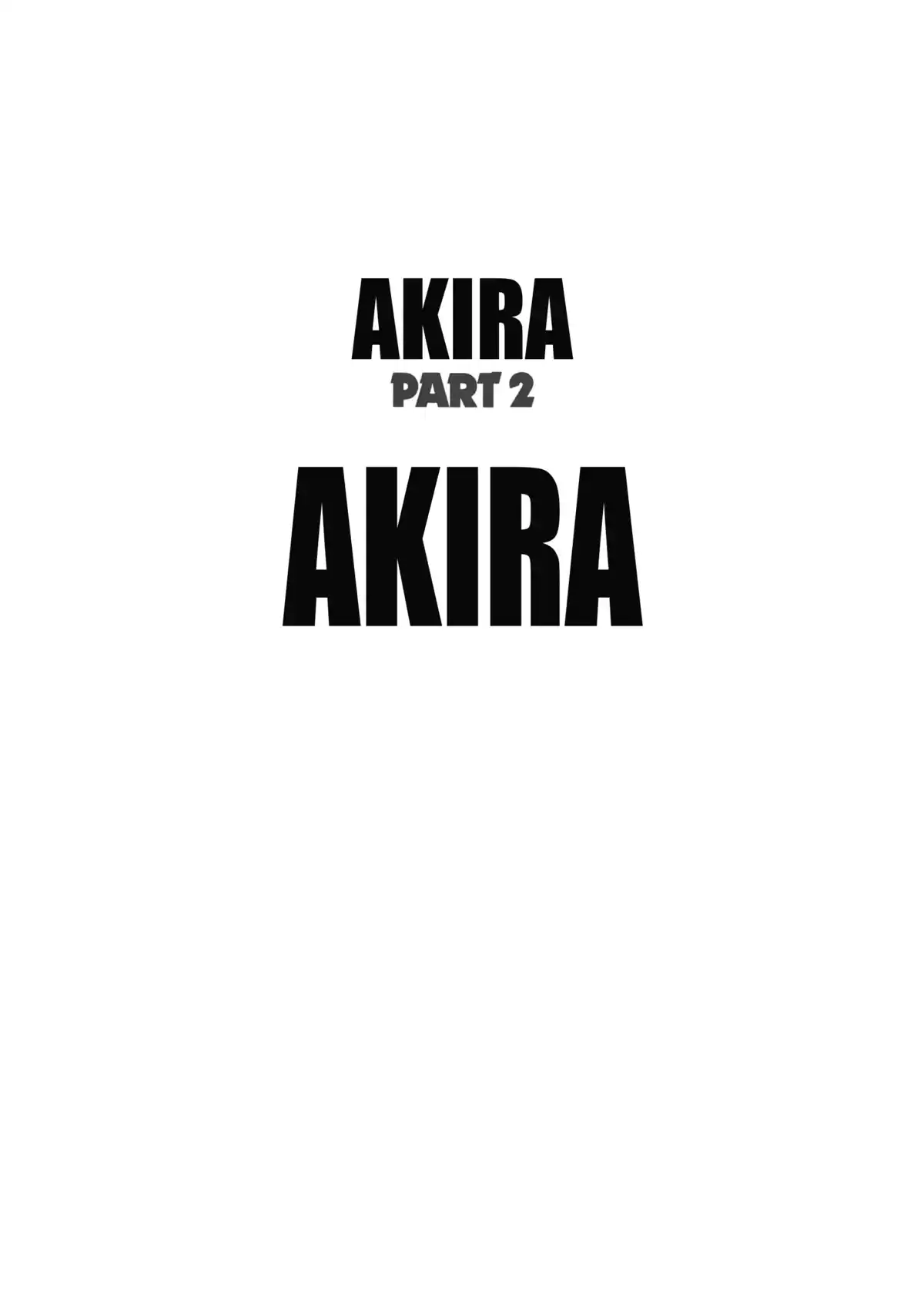 AKIRA – Edition Originale Volume 2 page 6