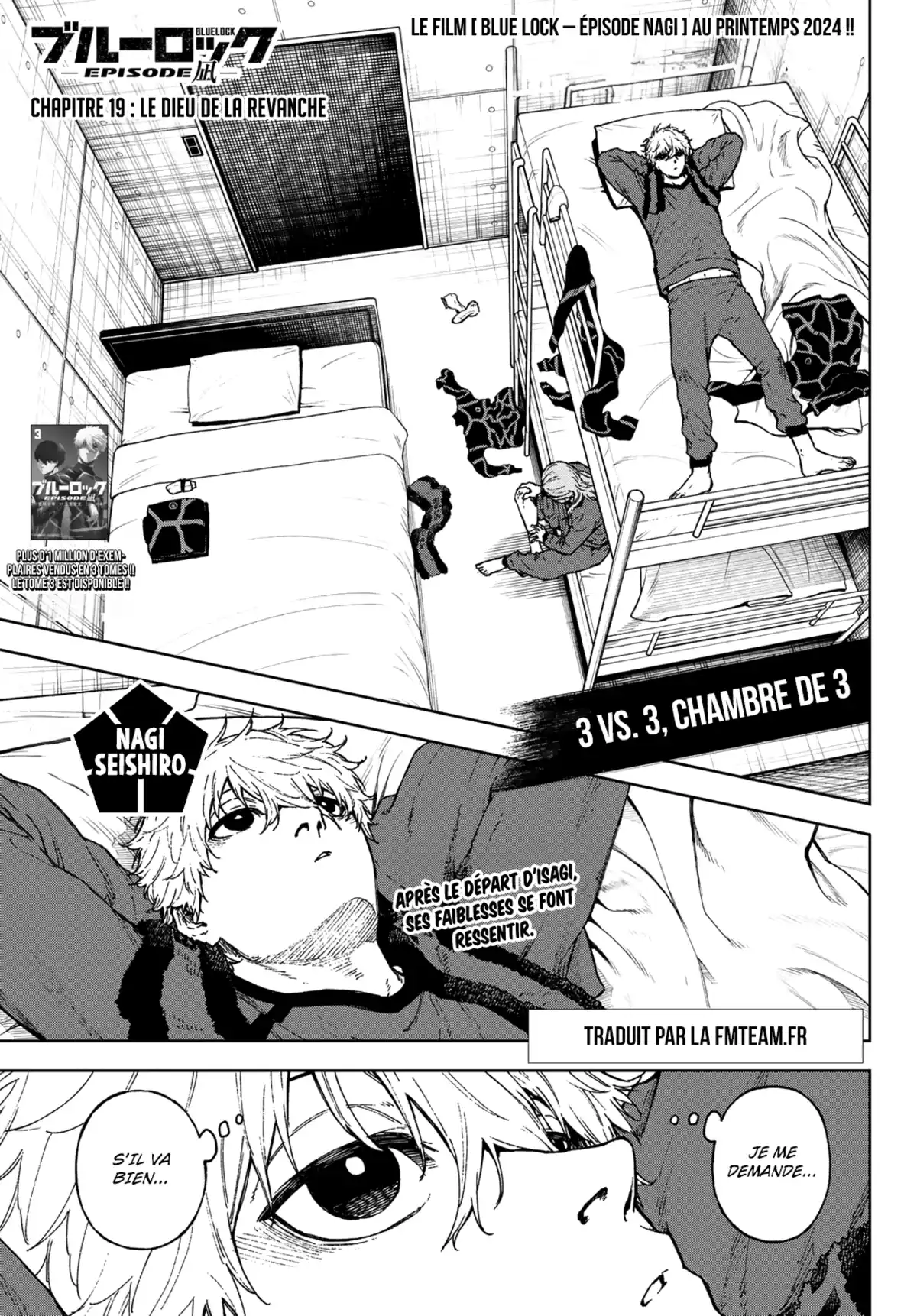 Blue Lock – Episode Nagi Chapitre 19 page 3