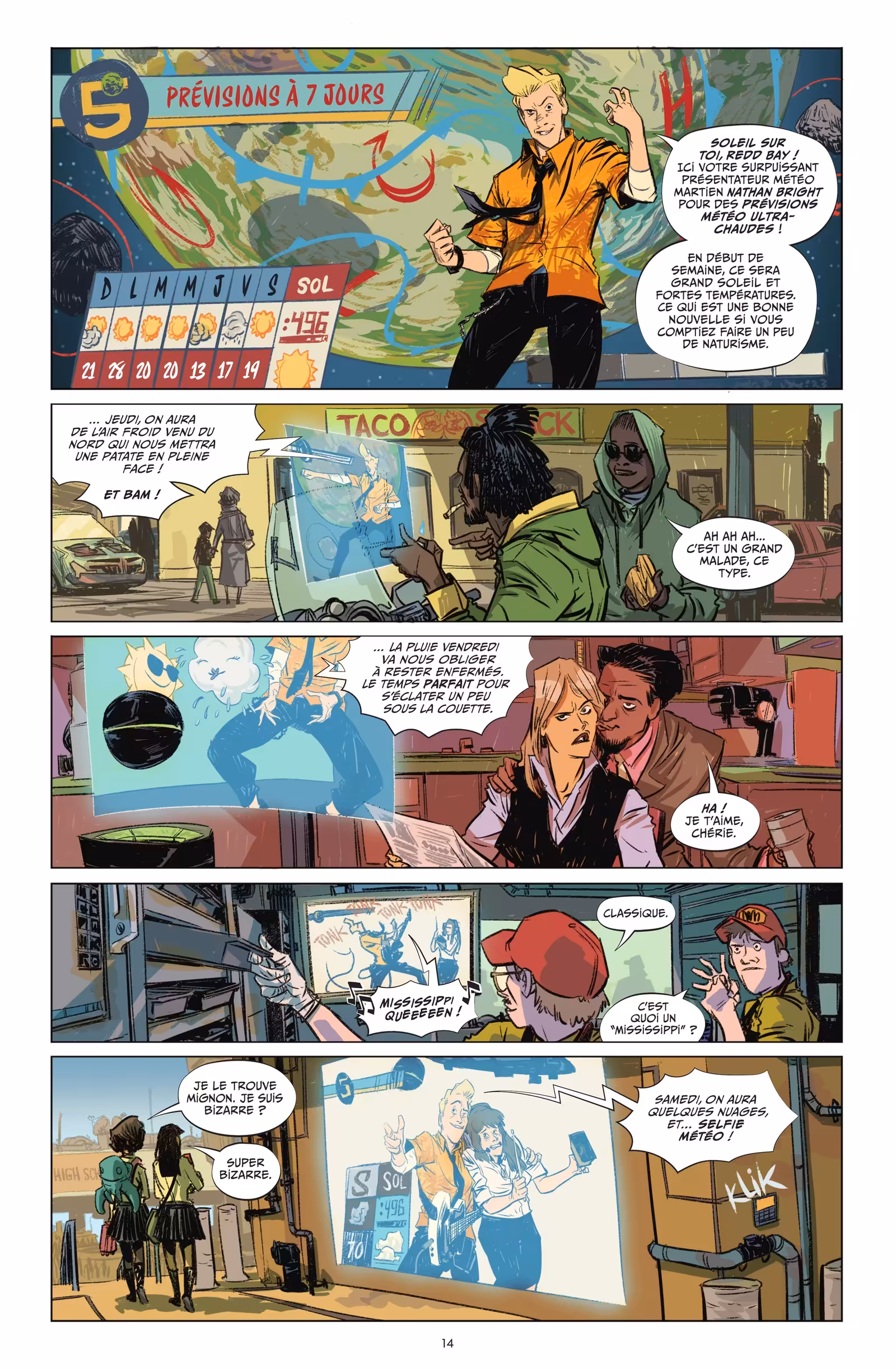 The Weatherman Volume 1 page 13