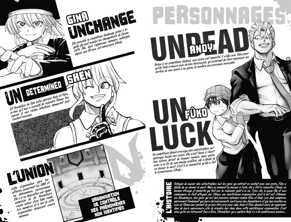 Undead Unluck Volume 2 page 3