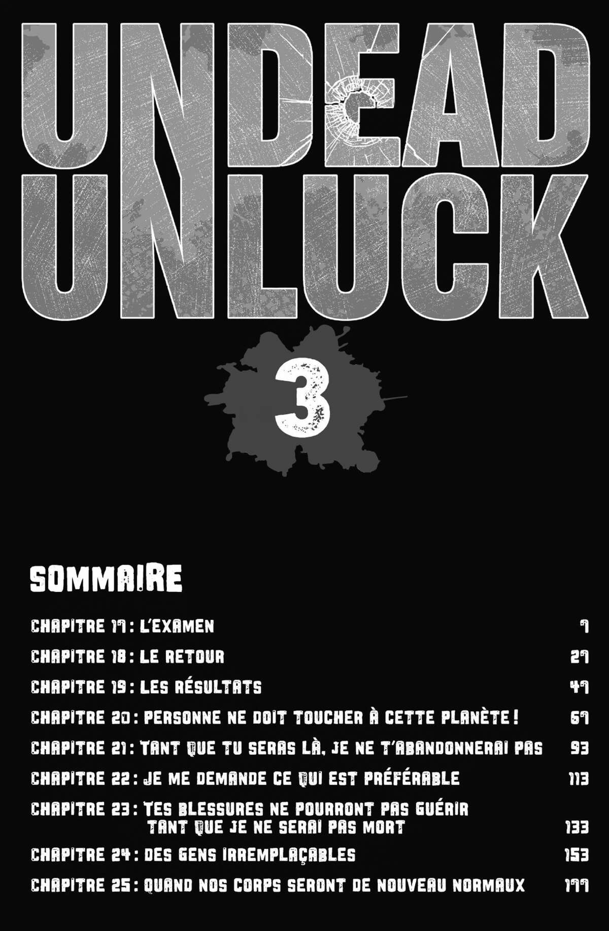 Undead Unluck Volume 3 page 5