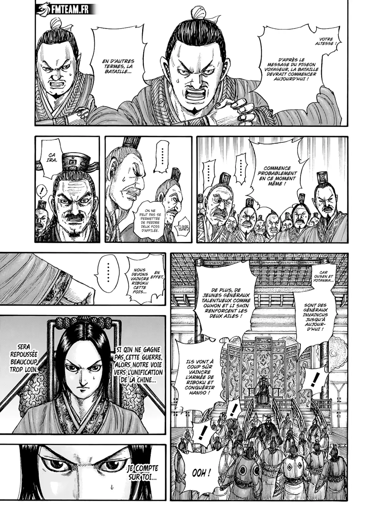 Kingdom Chapitre 774 page 8