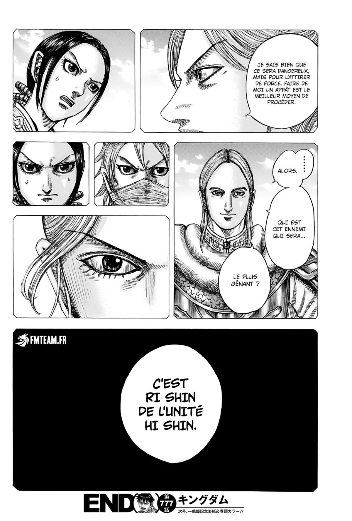 Kingdom Chapitre 777 page 19