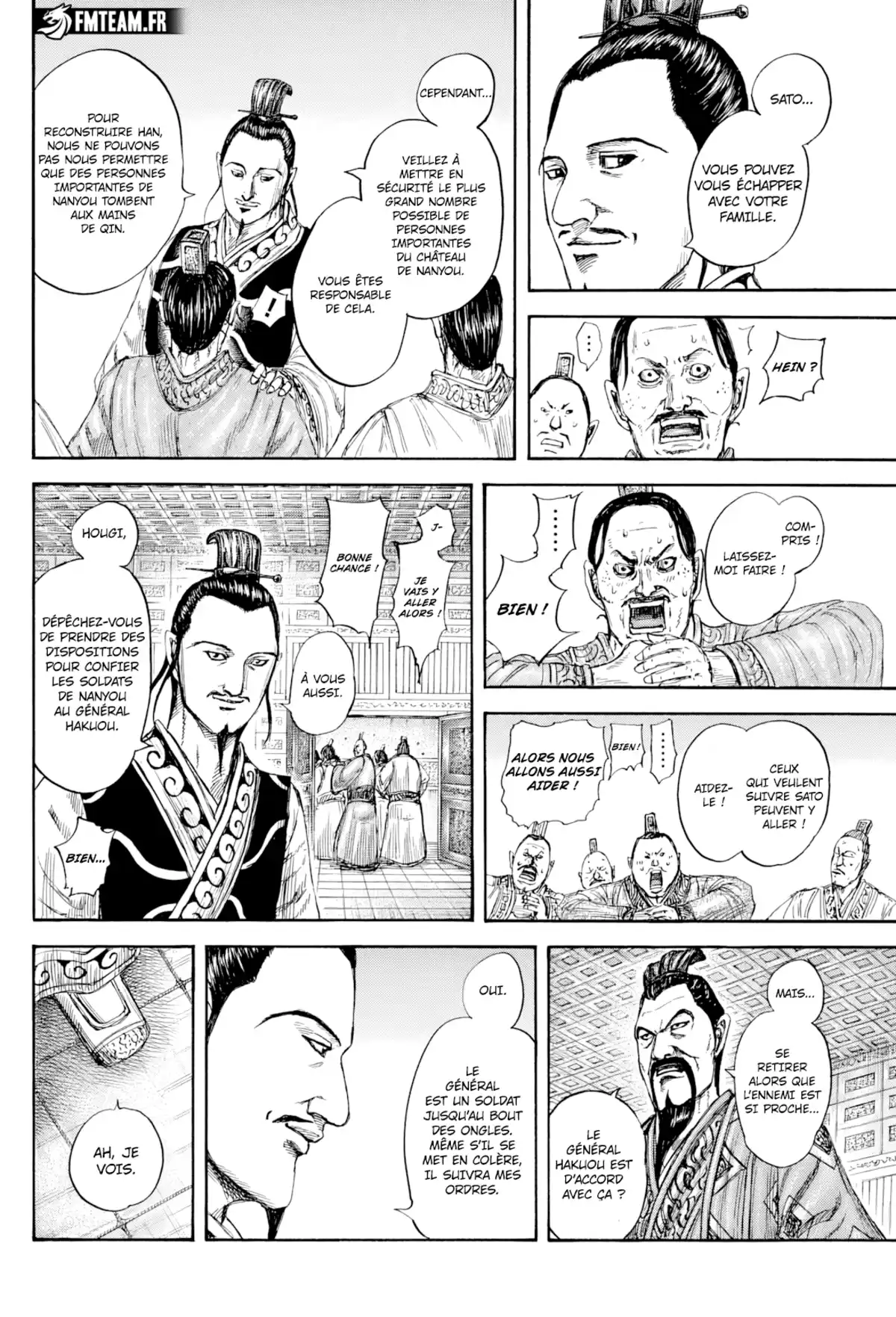 Kingdom Chapitre 807 page 8